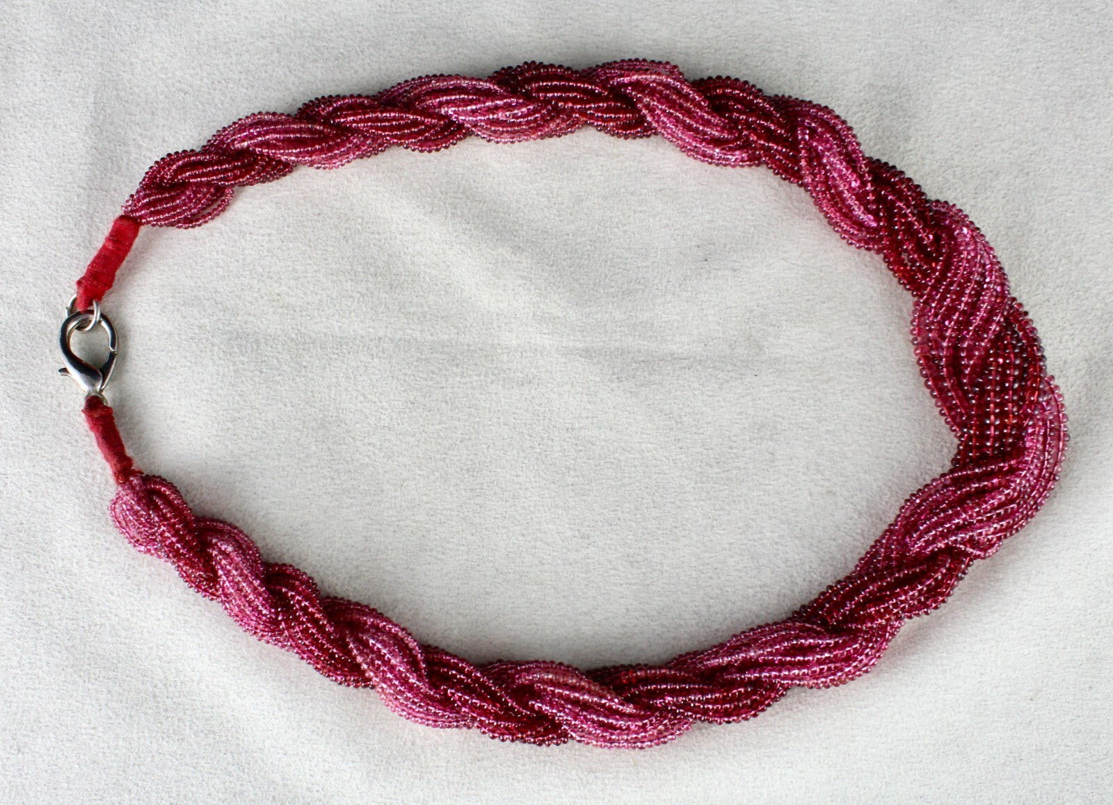 Certified Natural Spinel Beads Round 640 Ct Gemstone Party Necklace 20 L