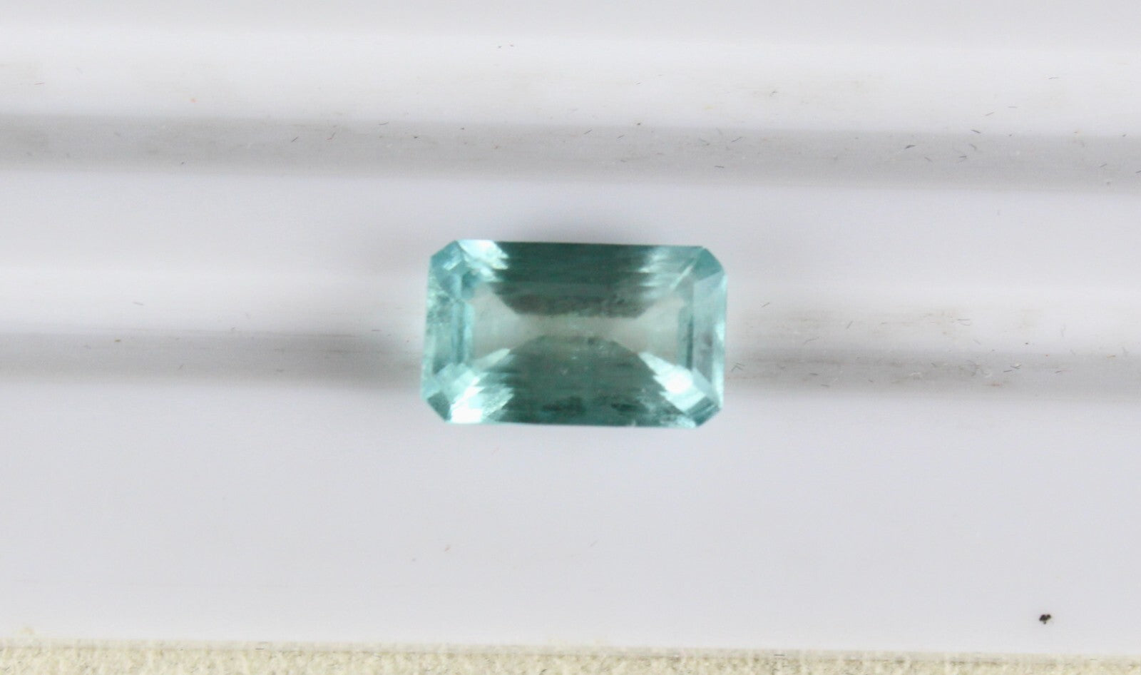 Certified Natural Blue Aquamarine 4.67ct Octagon Loose Gemstone For Ring Pendant