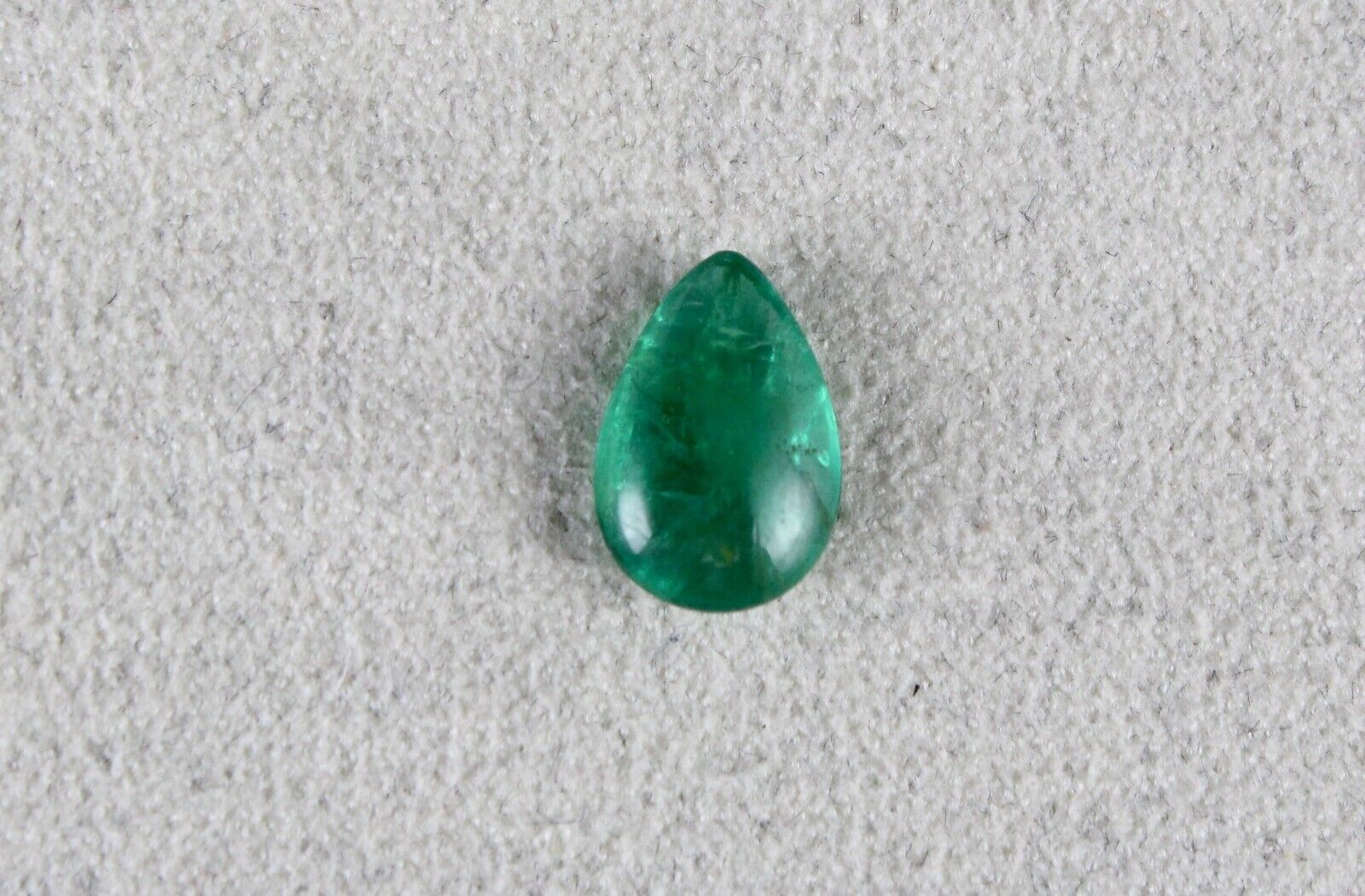 Natural Zambia Emerald Pear Cabochon 1.88 Ct Loose Gemstone For Ring Pendant