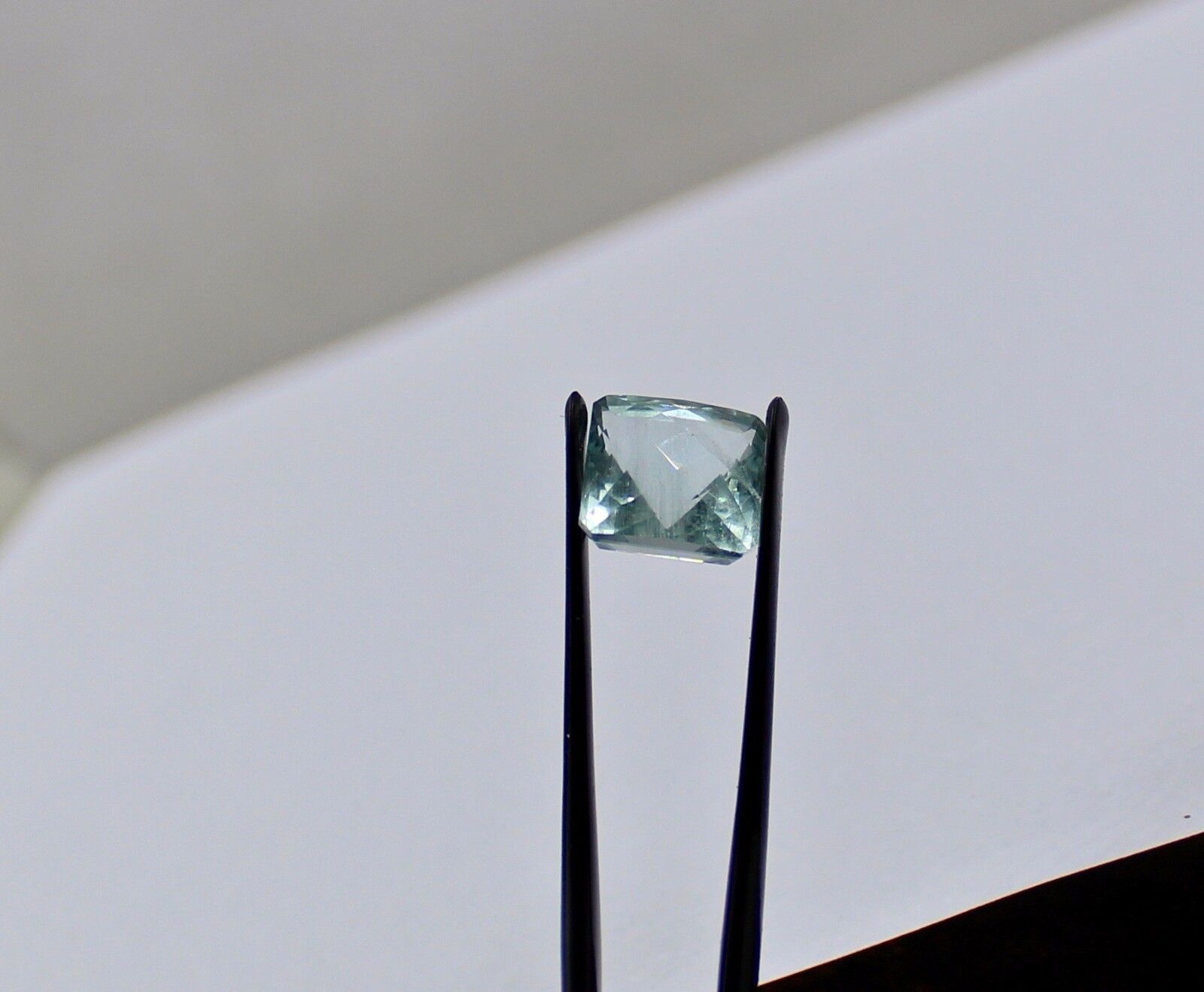 NATURAL BLUE AQUAMARINE SQUARE CUT 9.98 CARATS GEMSTONE FOR RING PENDANT