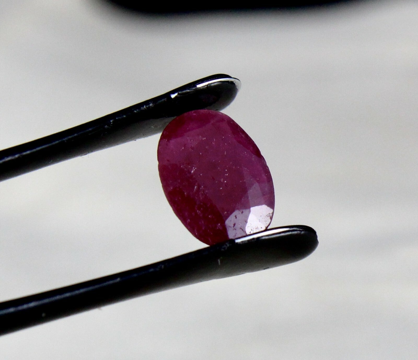 Natural Red Untreated Ruby Oval Cut 2.19ct Astrology Gemstone Ring Pendant