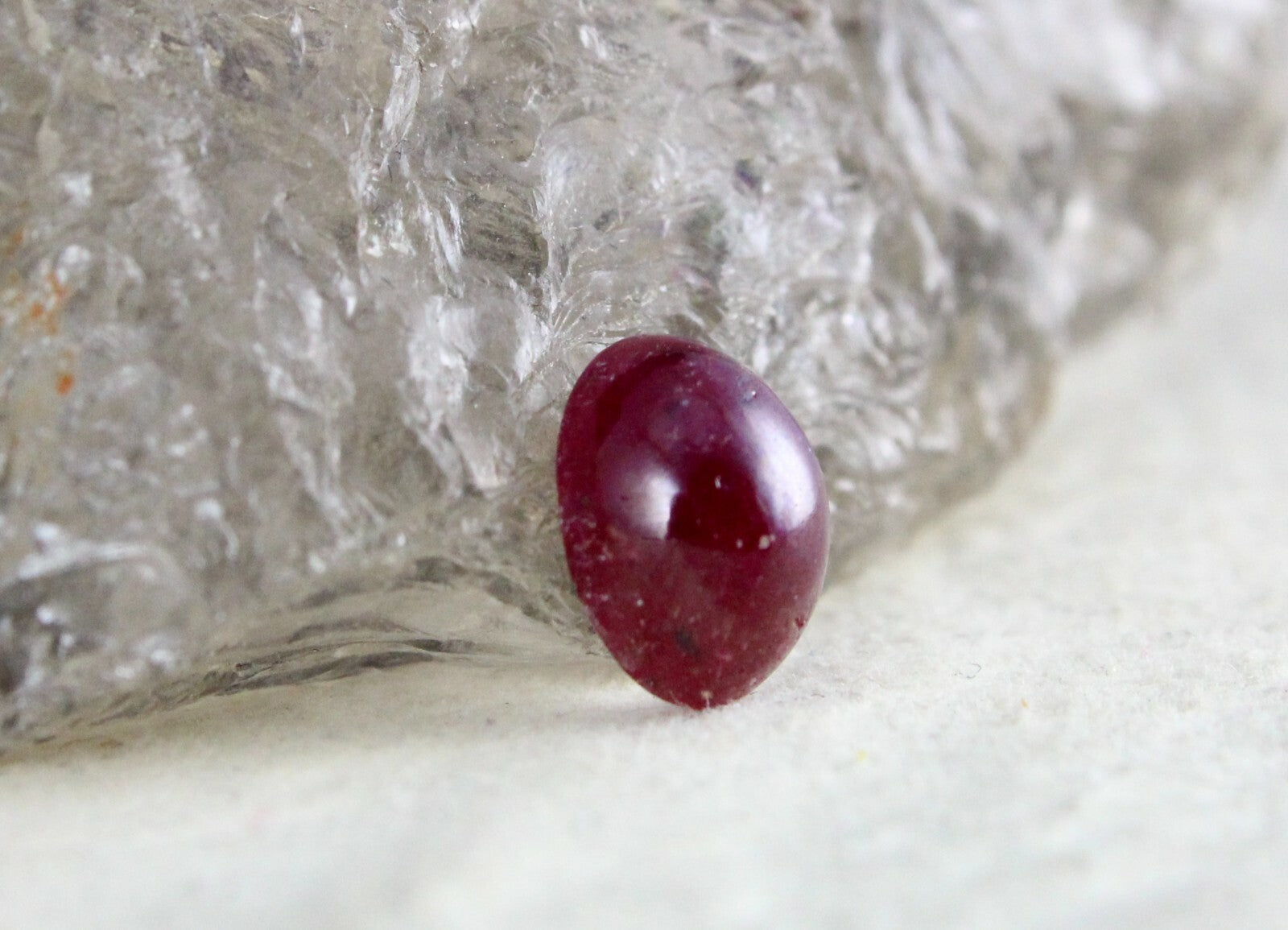 9x7 Mm Natural Unheated Ruby Oval Cabochon Bracelet 29.50 Ct Gemstone 11 Pcs