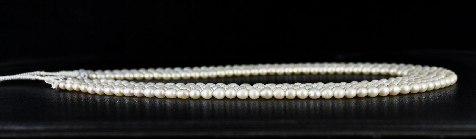 Genuine Fresh Water Pearl Beads Long 607ct Gemstone Fashion Necklace