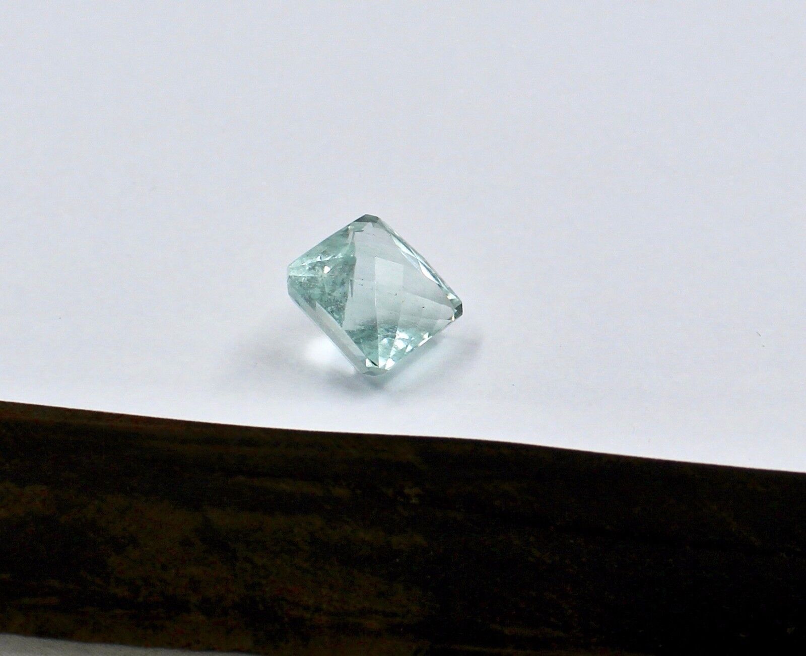 NATURAL BLUE AQUAMARINE SQUARE CUT 9.98 CARATS GEMSTONE FOR RING PENDANT