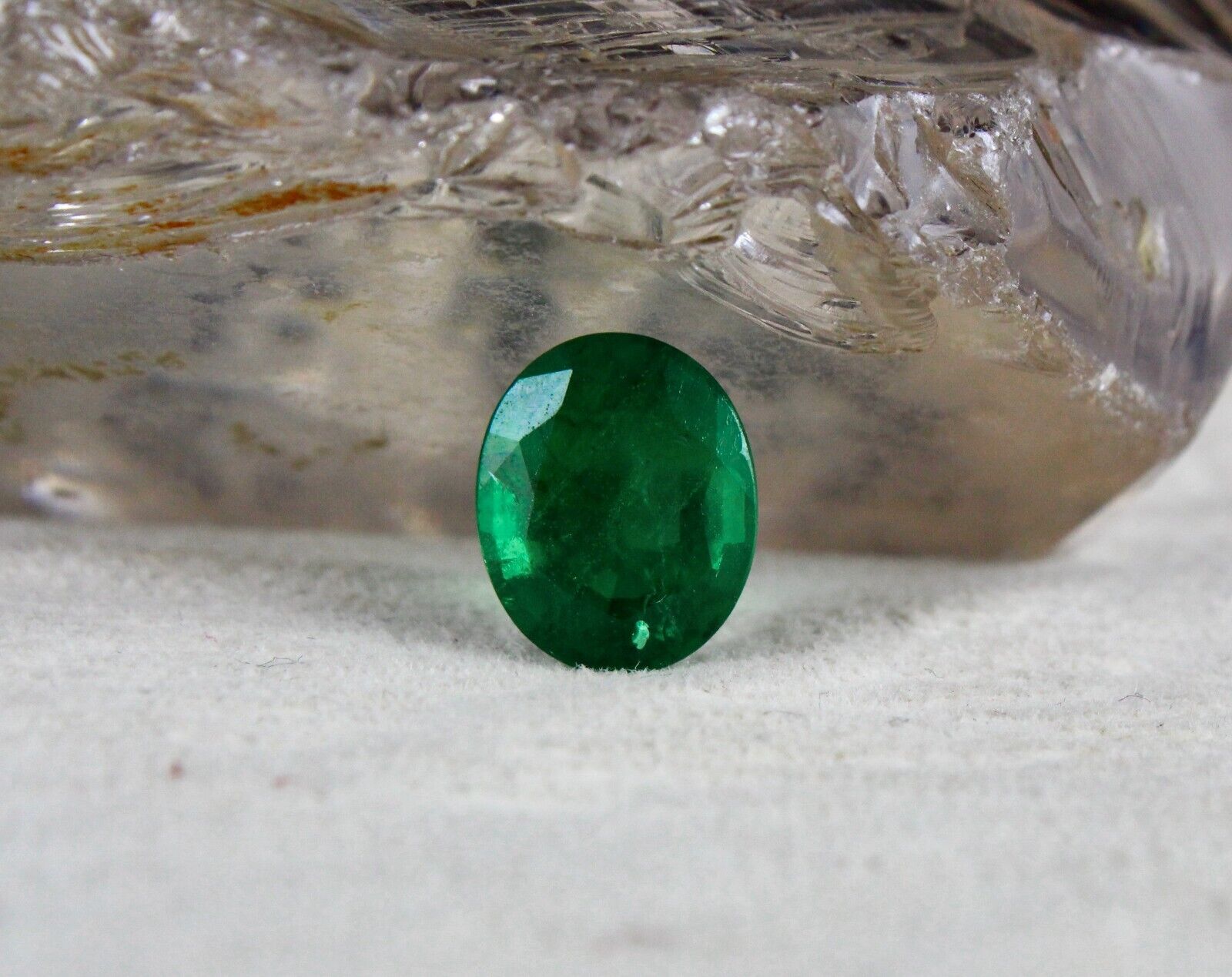 Natural Zambia Emerald Oval Cut 11X9mm 4 Ct Precious Loose Gemstone Ring Pendant