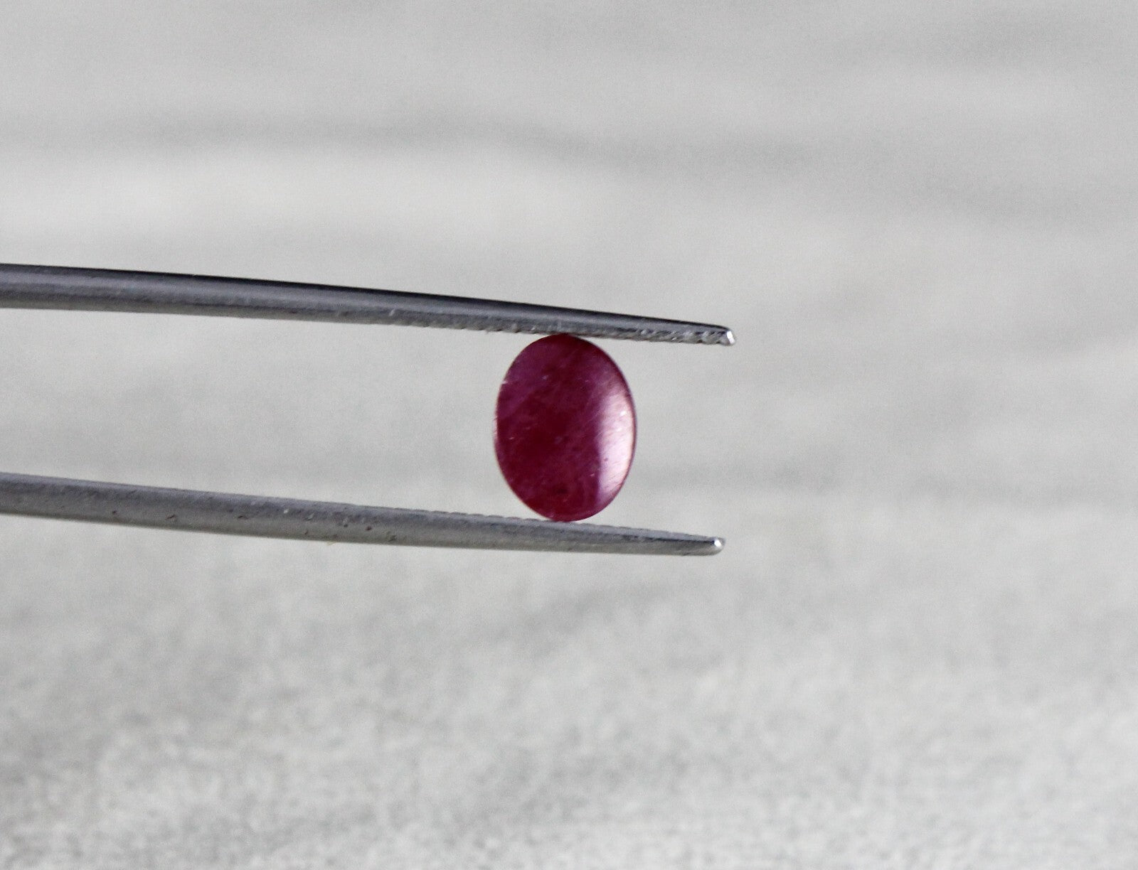 Certified Natural Unheated Ruby 8x6 Mm Oval Cabochon 55.55ct Bracelet