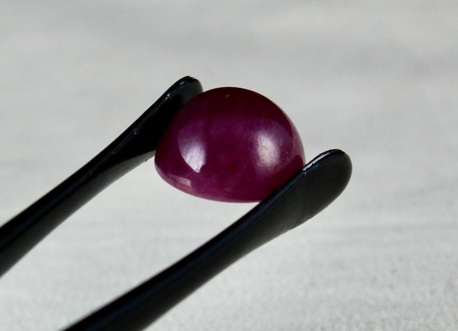 Certified Natural Ruby Round Cabochon 10.87 Ct Gem Ring Pendant Design