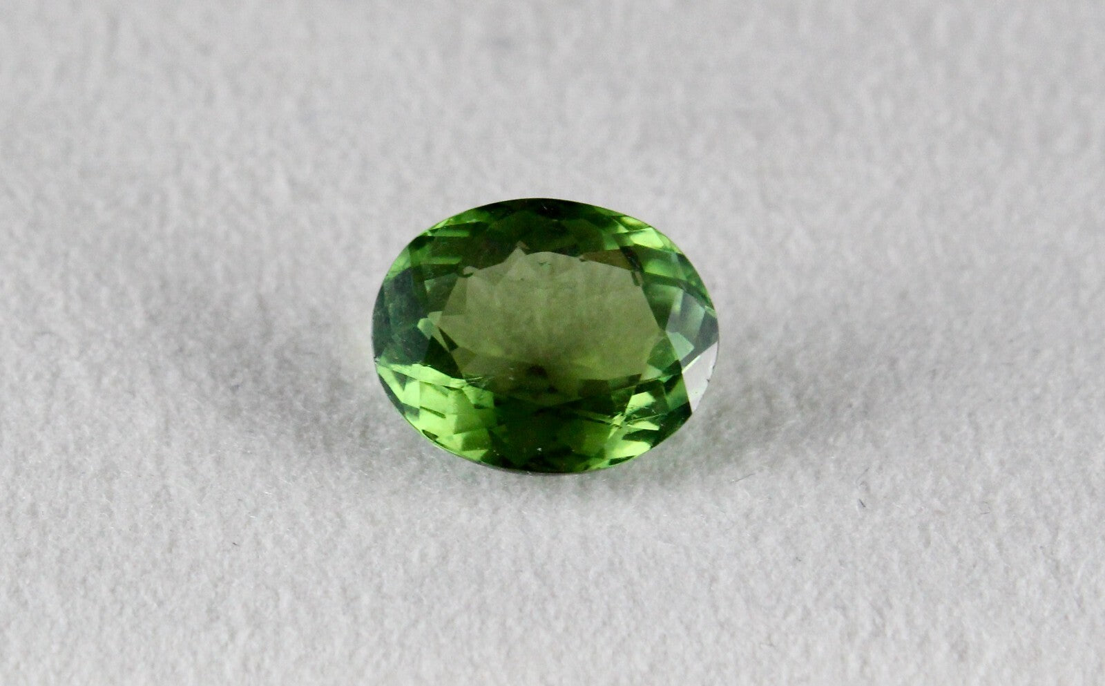 Certified Natural Green Chrome Tourmaline 7.31 Ct Oval Gemstone Ring Pendant