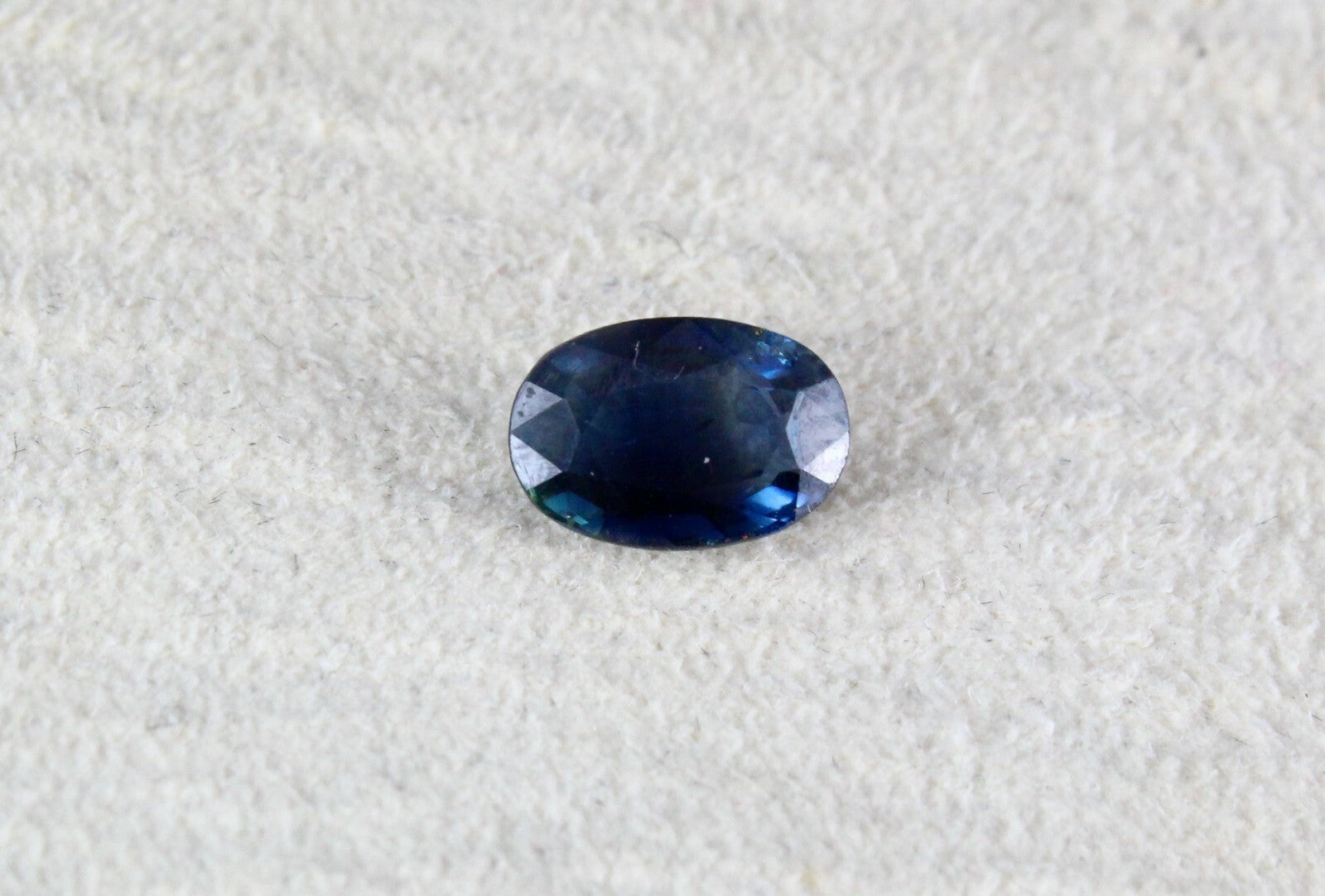 2.44 Ct Natural Unheat Blue Sapphire Oval Cut Loose Gem For Ring/pendant
