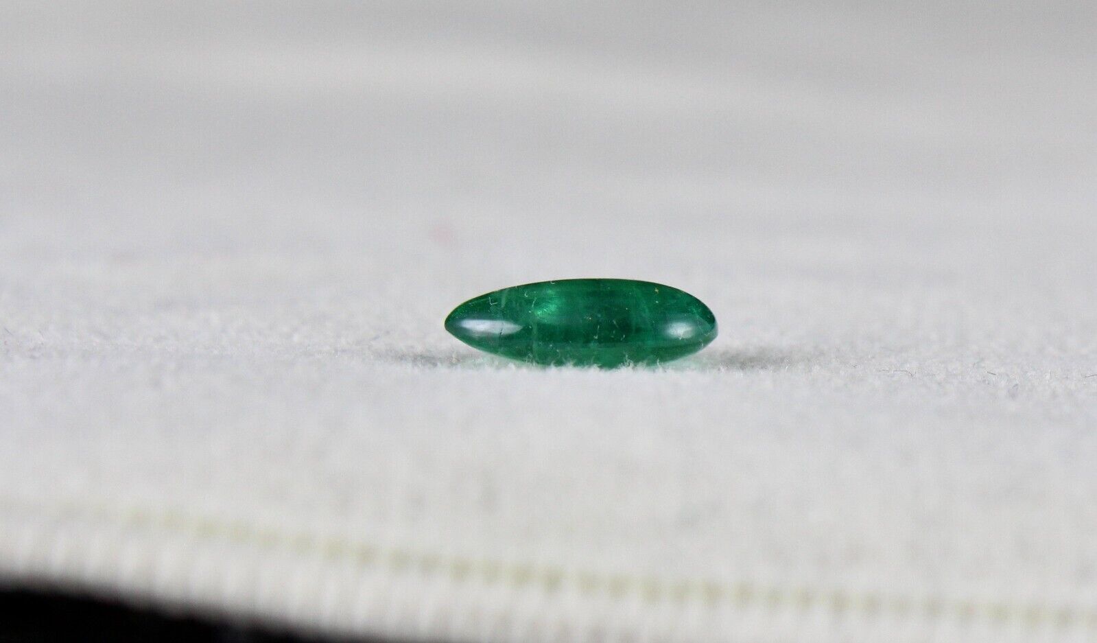 Natural Zambia Emerald Pear Cabochon 1.88 Ct Loose Gemstone For Ring Pendant