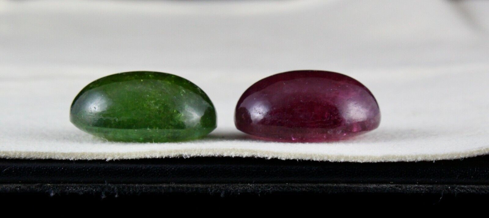 NATURAL PINK & GREEN TOURMALINE OVAL CABOCHON 87 CTS BIG GEMSTONE FOR DESIGNING