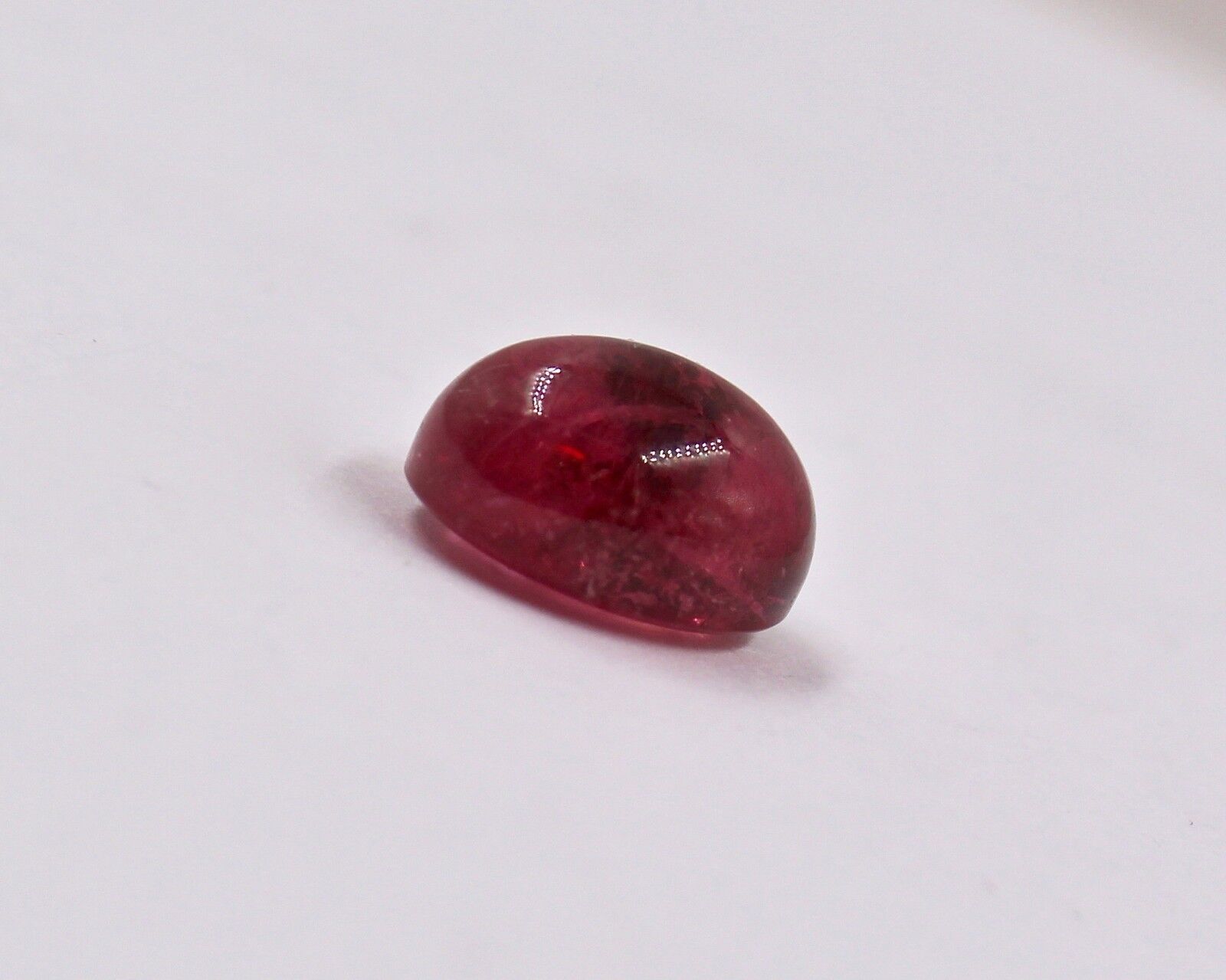 NATURAL PINK TOURMALINE RUBELLITE OVAL CABOCHON 7.5CTS GEMSTONE FOR RING PENDANT