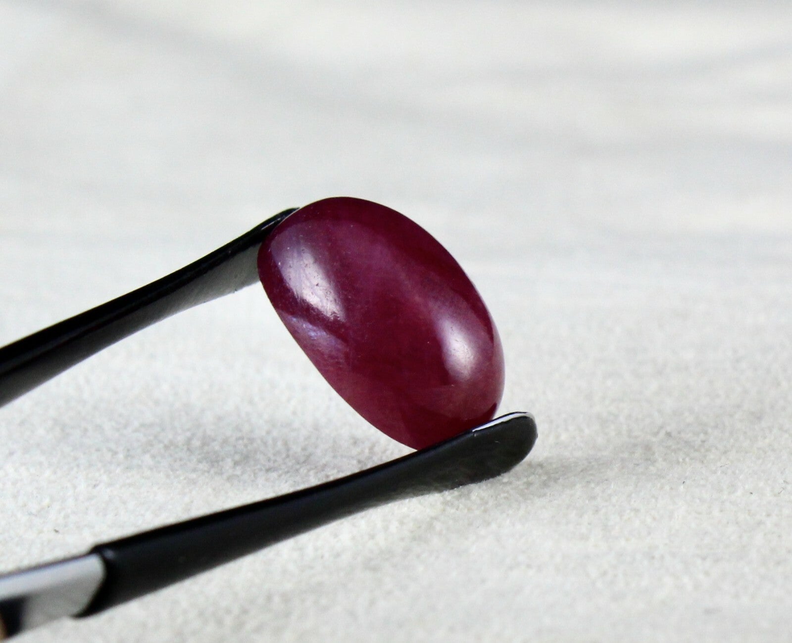 Certified Natural Ruby Oval Cabochon Gemstone 25.02 Cts Ring Pendant