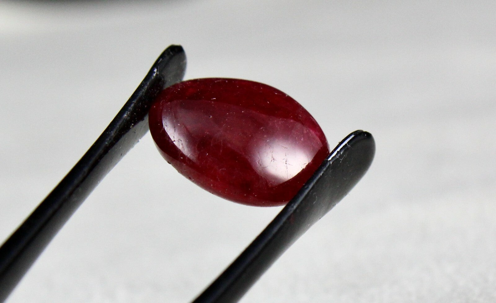Certified Natural Red Spinel 9.46 Ct Cabochon 14x12mm Oval Gemstone Ring Pendant