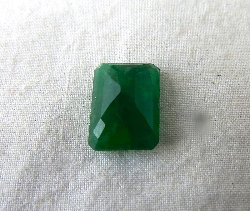NATURAL EMERALD OCTAGON CUT 12X9 MM 3.71 CARATS GEMSTONE FOR RING PENDANT