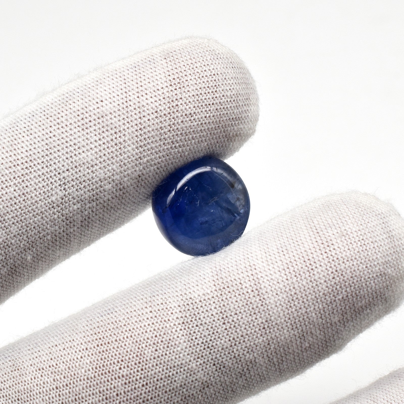 Certified Natural Blue Sapphire 12.44 Ct Cabochon Gemstone Ring Pendant Design