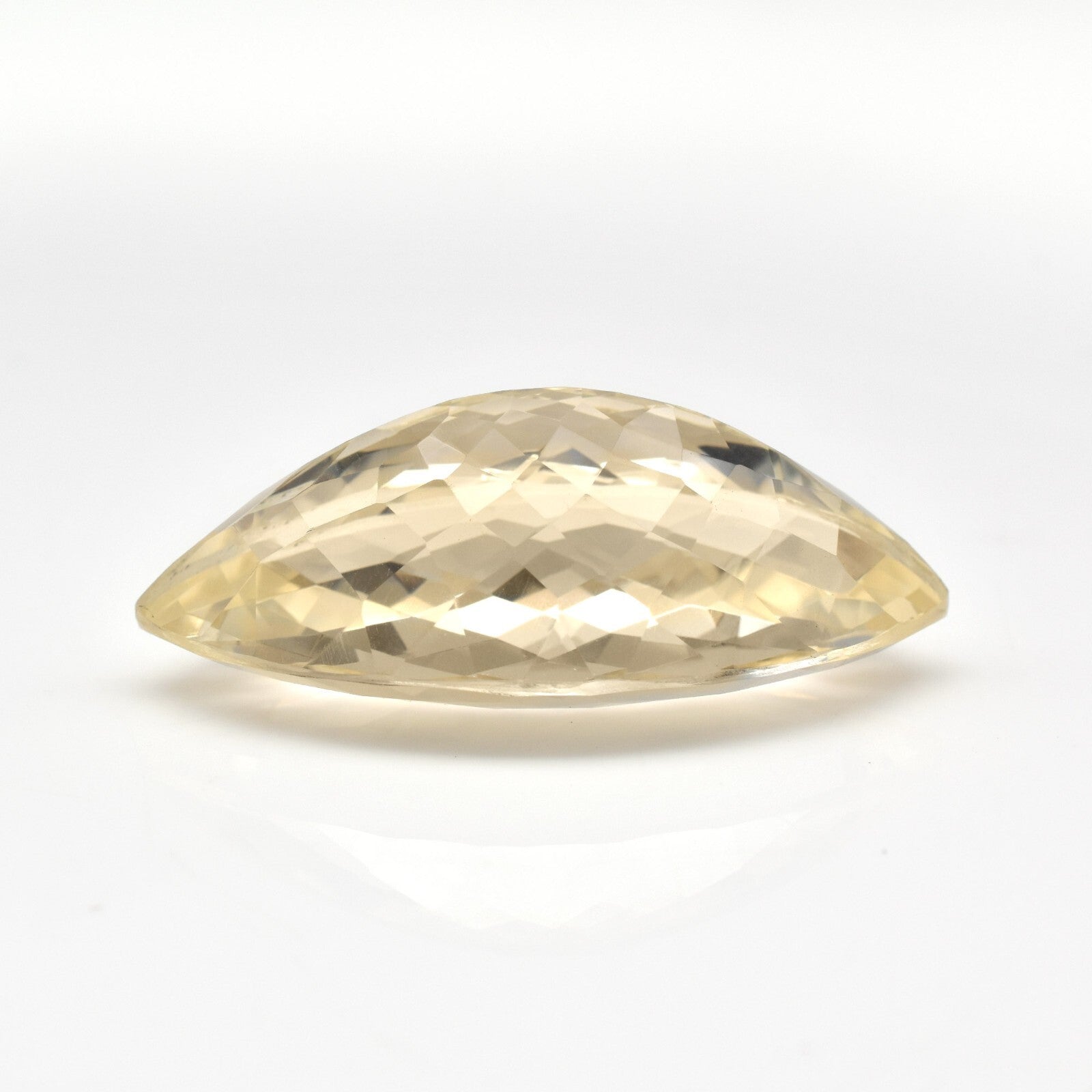 Natural Yellow Citrine 64.75 Ct Marquise Cut 41x20mm Gemstone Pendant Design