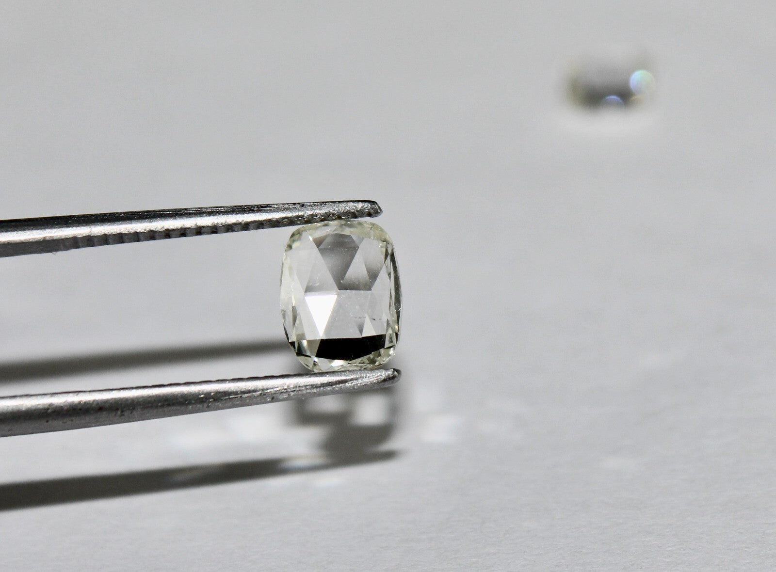 Certified Natural Rose Cut Diamond 1.68ct Oval Shape Pair Loose Gemstone Earring