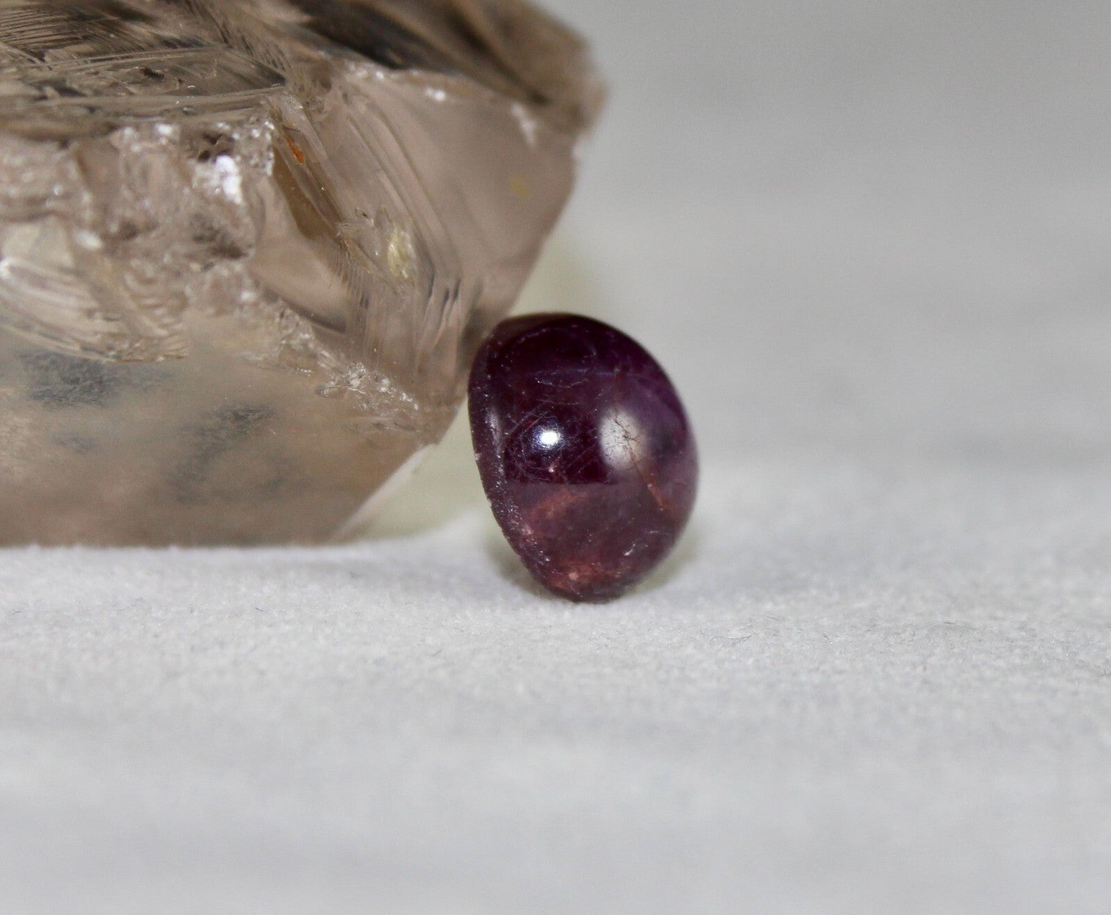 Certified Natural 6 Line Star Ruby Cabochon 10.68 Ct Gemstone For Ring/pendant