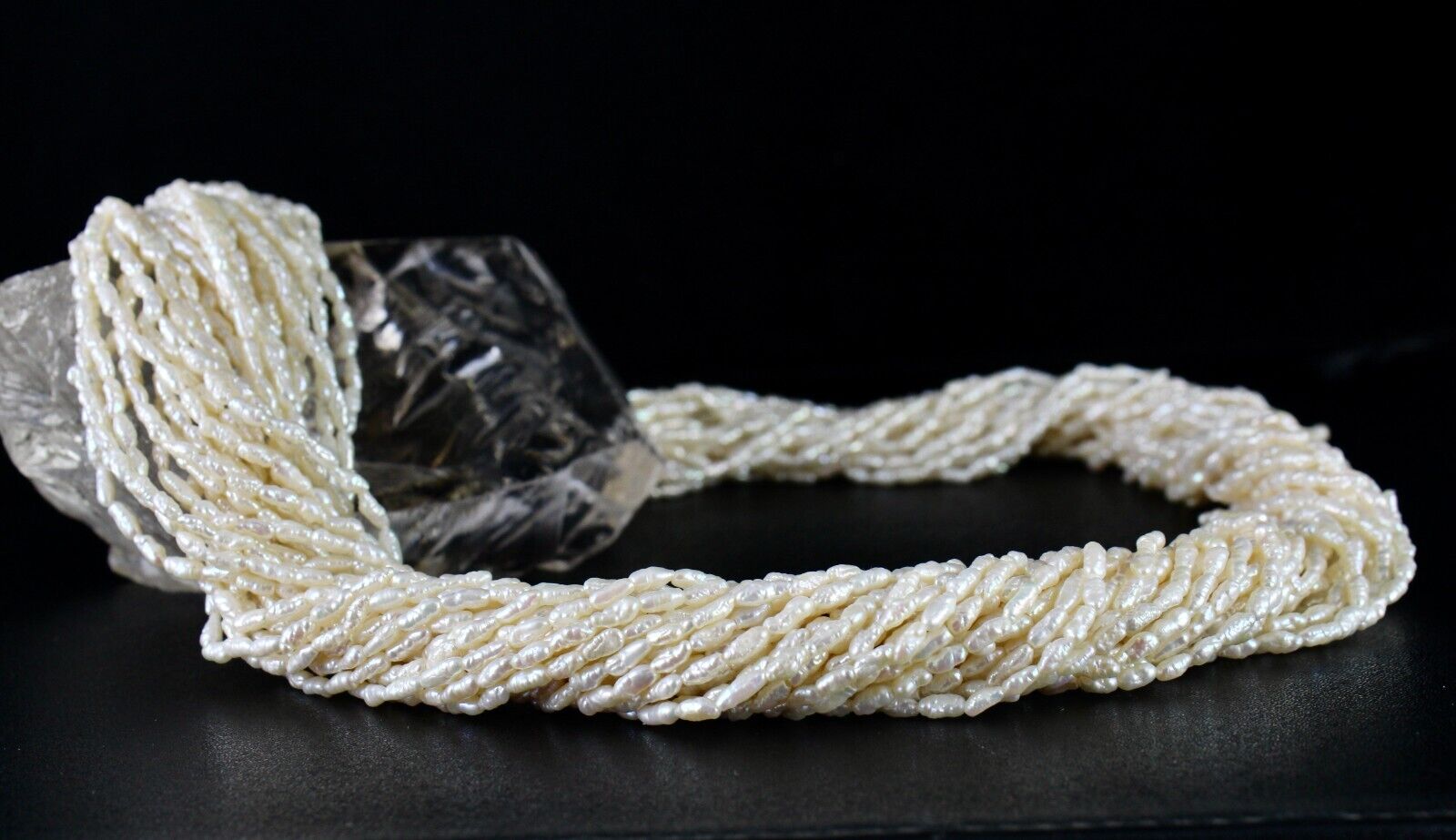 GENUINE FRESH WATER PEARL BEADS FANCY 28 L 718 CARATS GEMSTONE FASHION NECKLACE