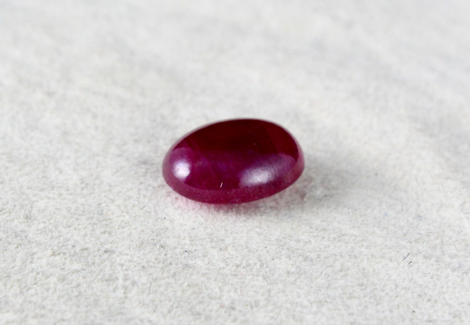 Certified Natural Untreat Burmese Ruby 10.56ct Oval Cabochon Loose Stone Ring