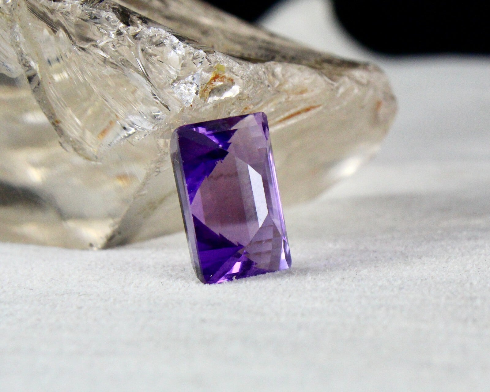 Natural Amethyst 19.91 Ct Fancy Octagon Gemstone For Ring Pendant