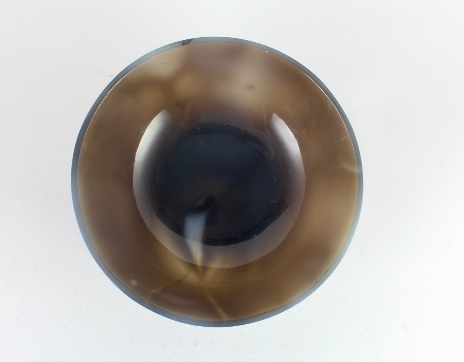 Natural Chalcedony 1230ct Handcrafted Round Bowl Home Decor Designer Piece