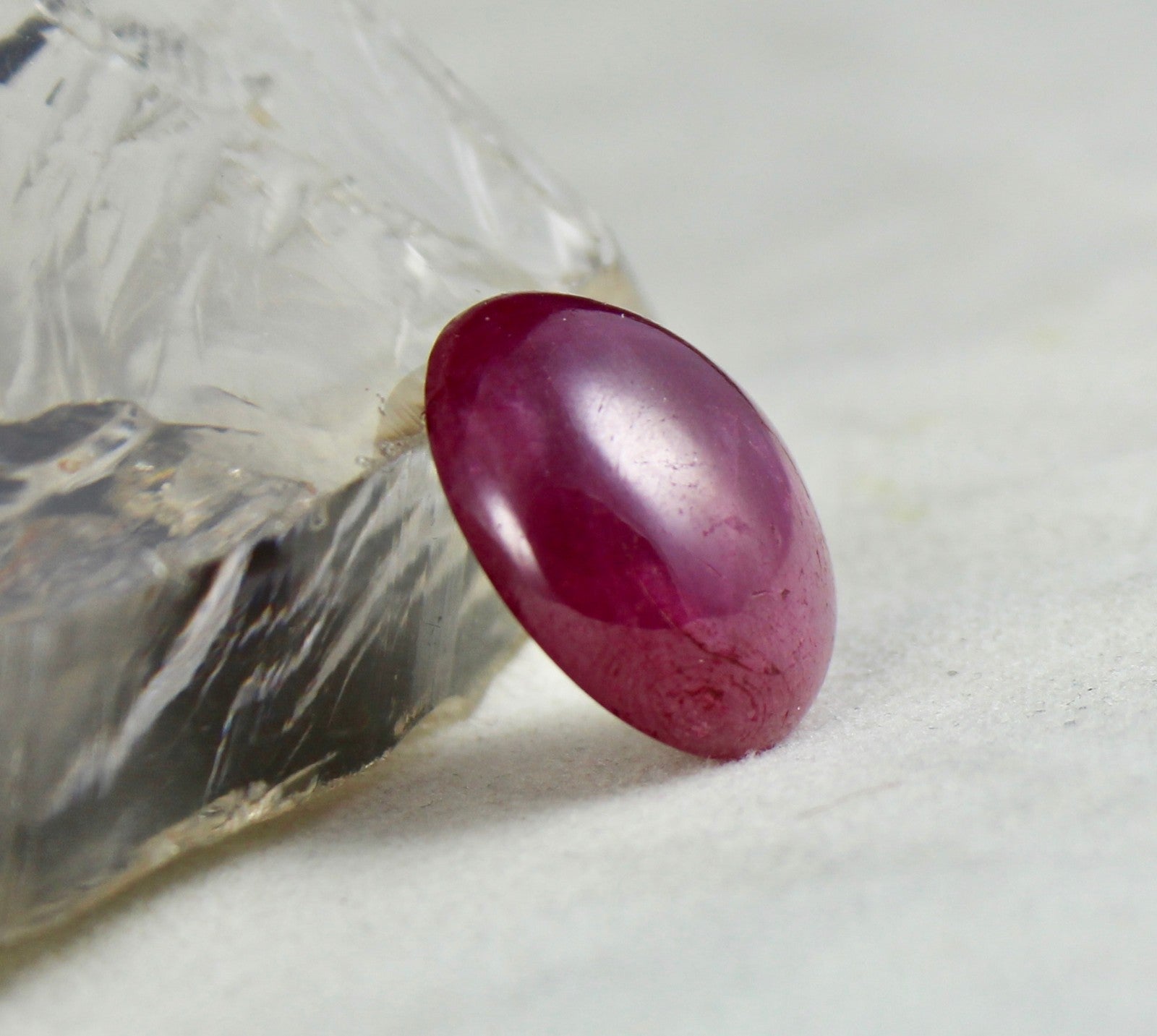 Certified Natural Ruby Round Cabochon 54 Ct Gemstone For Pendant Ring Design