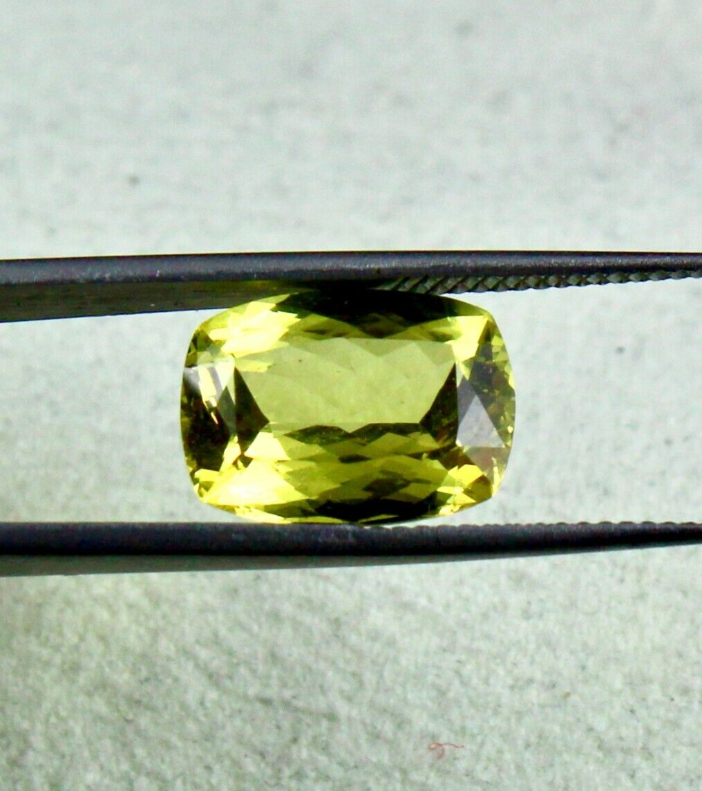 Certified Natural Unheated Yellow Aquamarine 5.41 Ct Gemstone Ring Pendant