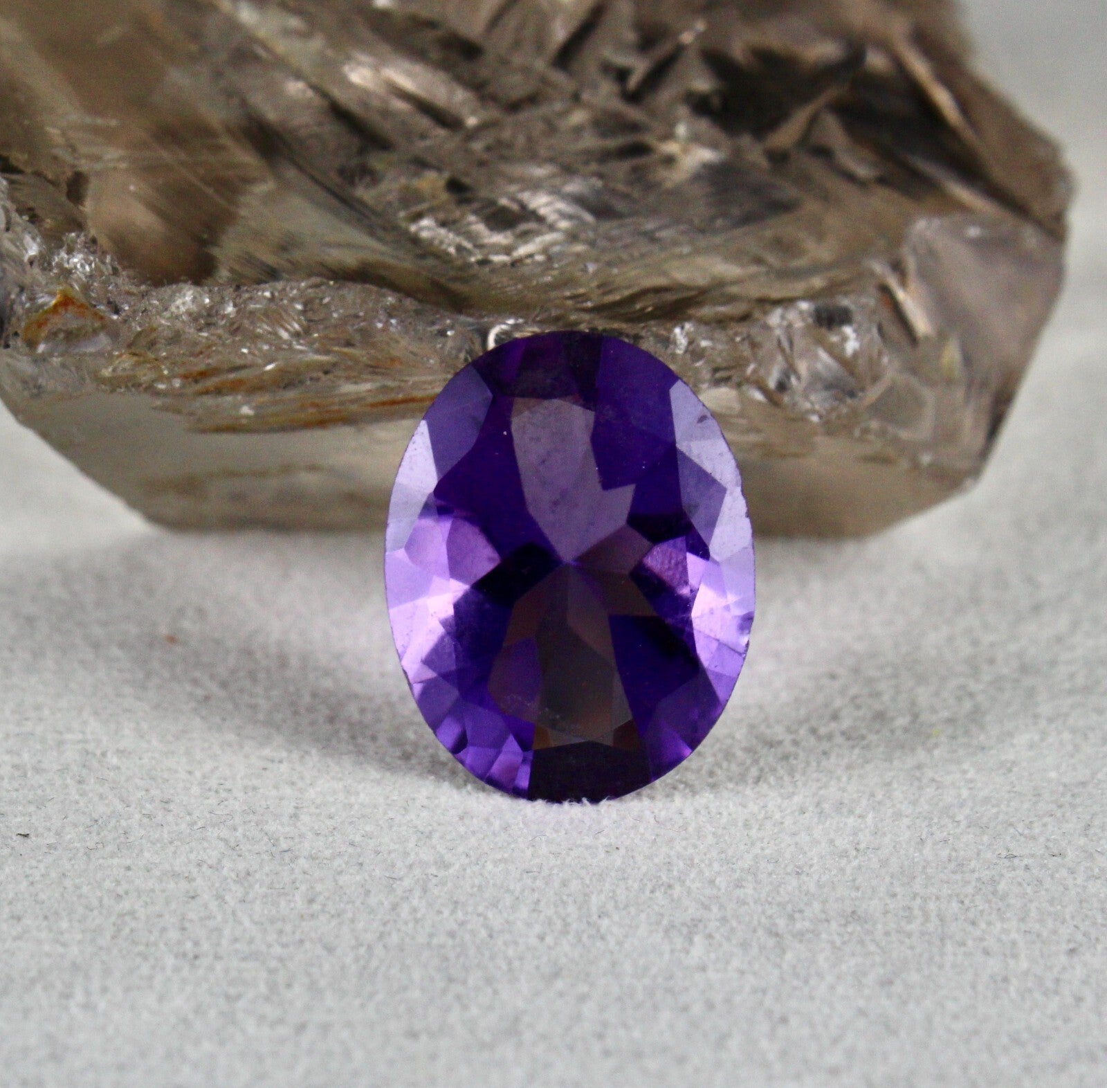 Certified Natural Amethyst Oval 15 Pc 189.90 Ct Loose Gemstone Jewelry Set