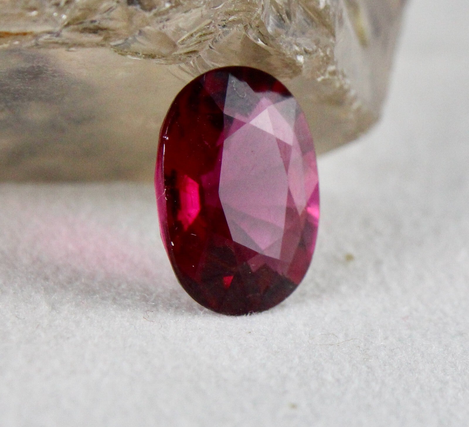Certified Natural Pink Tourmaline Rubellite 7.58 Ct Oval Gemstone Ring Pendant