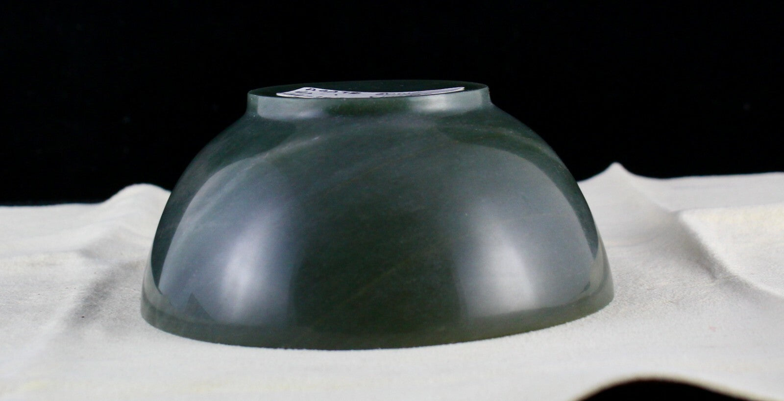 Natural Green Agate 835 Ct Carved Handcraft Designer Fancy Bowl Home Decor