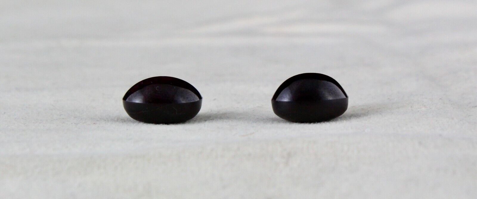 NATURAL 6 LINE STAR RUBY OVAL CABOCHON PAIR 29.29 CTS GEMSTONE FOR RING PENDANT