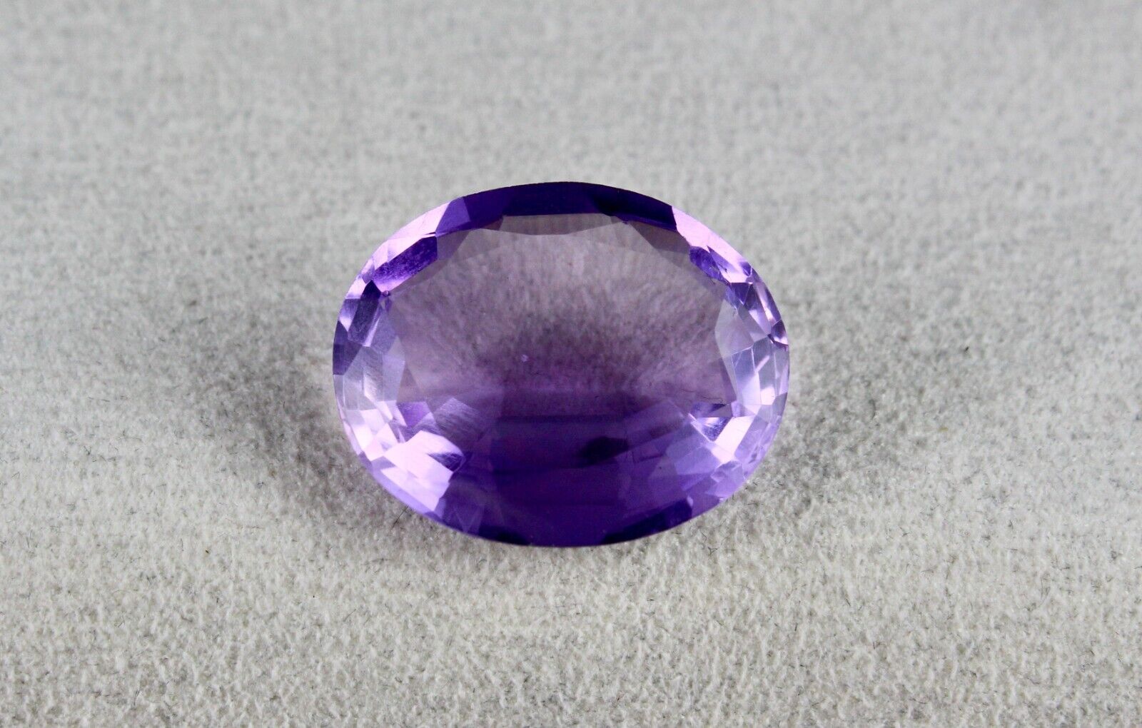 Natural Amethyst Oval Cut Gemstone 24x20mm 28.10 Cts Designing Pendant Ring