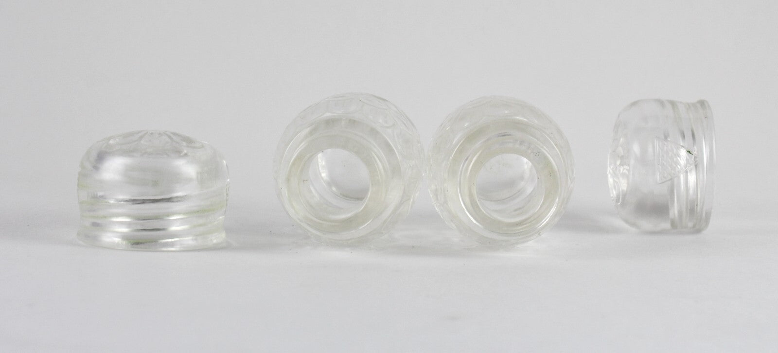 Certified Handmade Natural 990 Ct Rock Crystal Quartz Salt Pepper Stone Decor