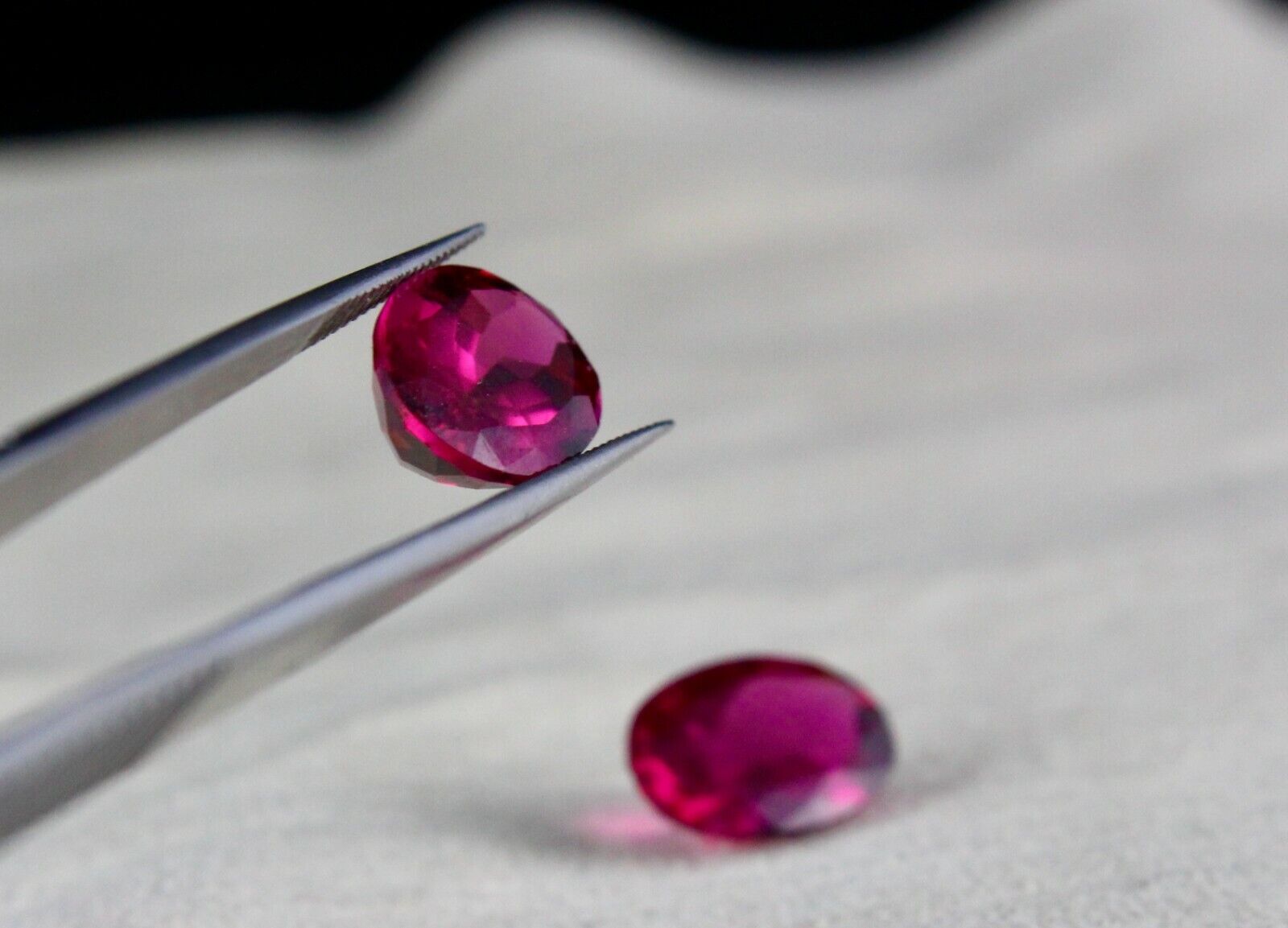 NATURAL PINK TOURMALINE RUBELLITE OVAL PAIR 10.60 CARATS LOOSE GEMSTONE EARRING