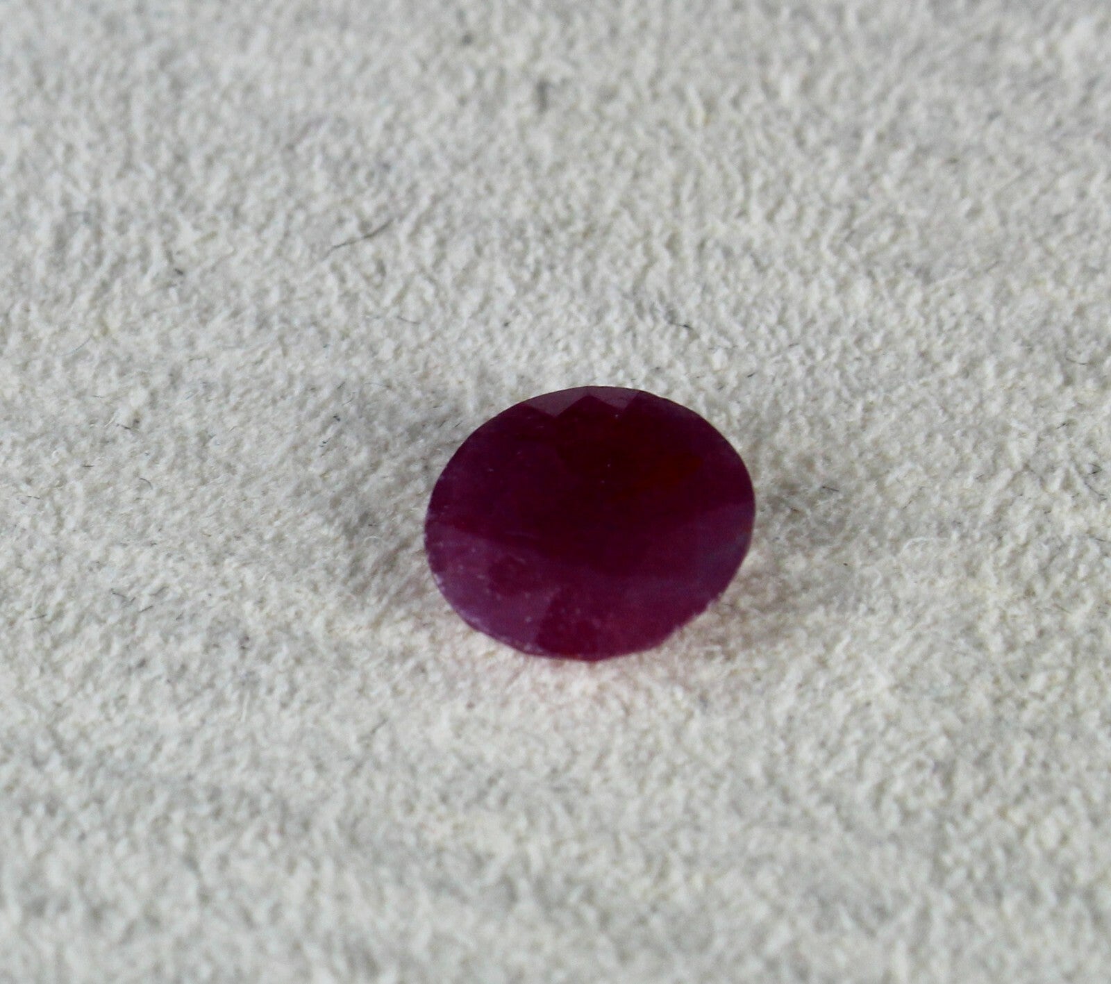 Untreated Natural Red Ruby Oval 3.69 Ct Astrology Gemstone Ring Pendant