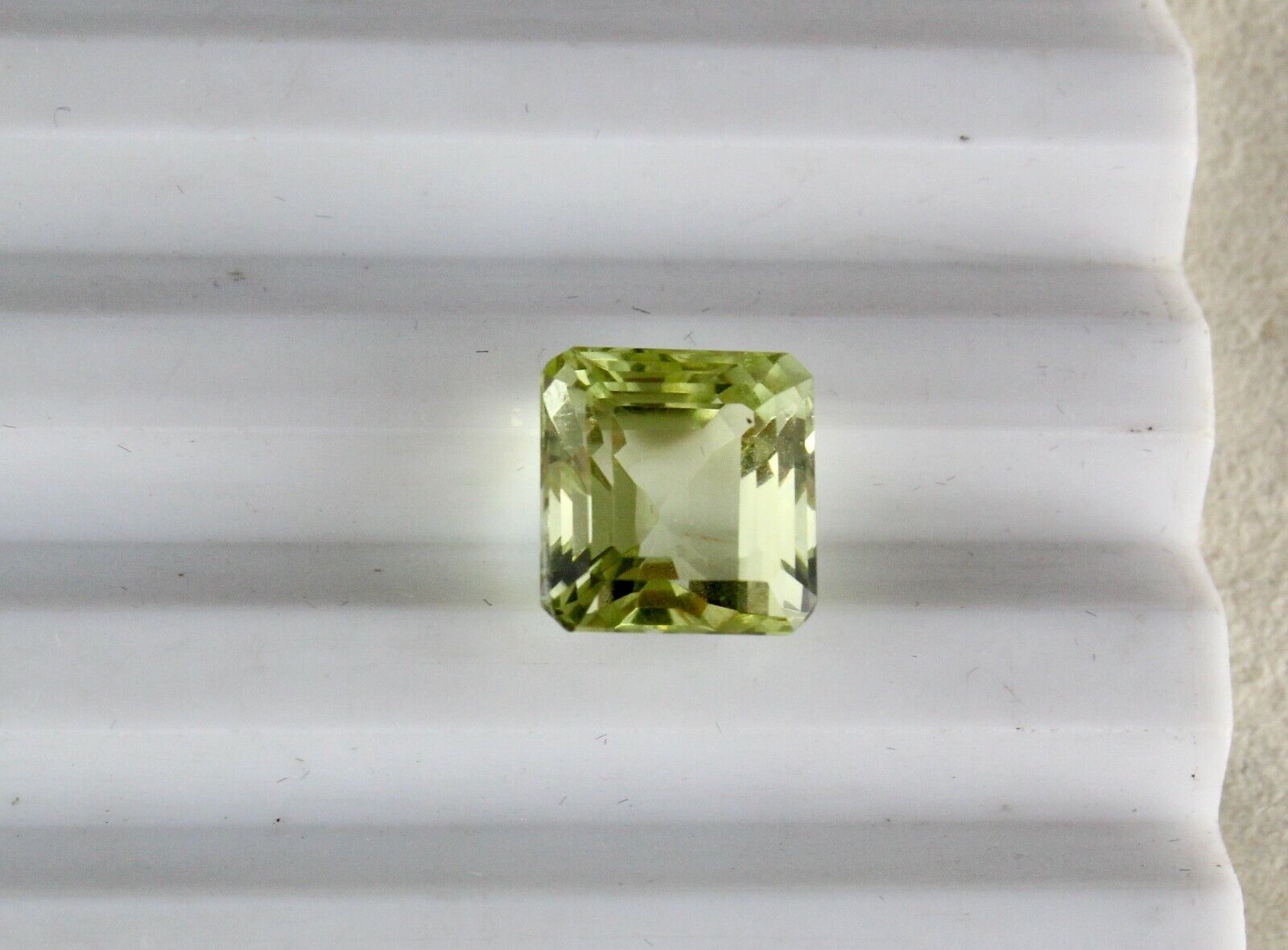 NATURAL YELLOW AQUAMARINE HELIODOR CUT OCTAGON 8.36 CTS GEMSTONE RING PENDANT
