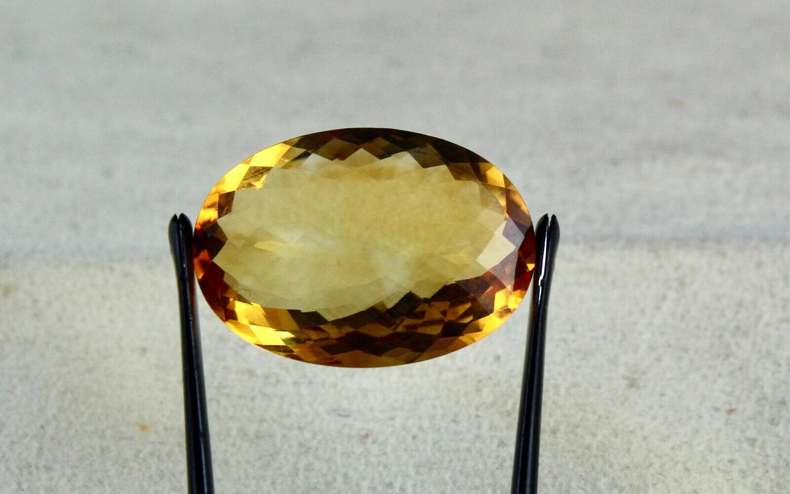 NATURAL YELLOW CITRINE OVAL FACETED CUT 19.87 CARATS GEMSTONE PENDANT DESIGNING
