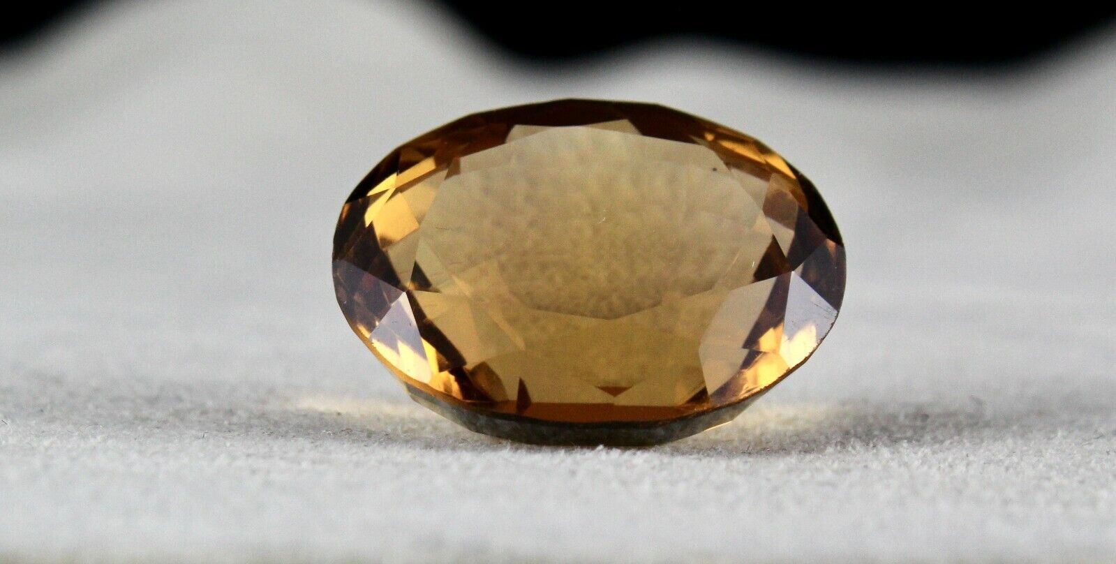 NATURAL CITRINE GOLDEN TOPAZ OVAL CUT 22X20 MM 34.35 CARAT GEMSTONE PENDANT RING