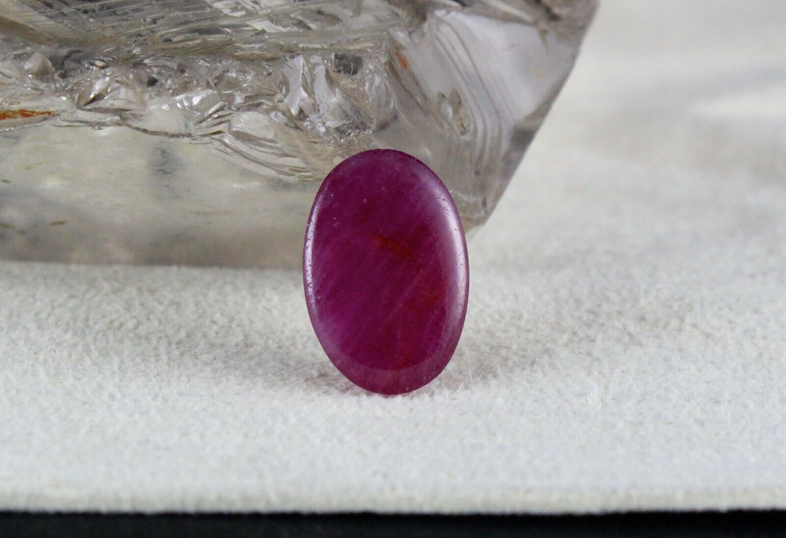Natural Ruby Oval Cabochon 12.05 Cts Untreated Gemstone Designing Ring Pendant