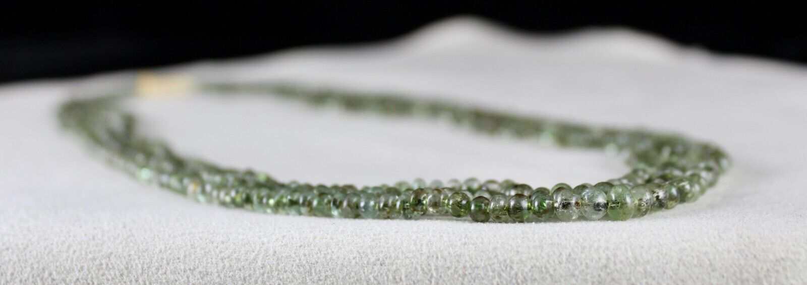 Antique Old Natural Emerald Beads Necklace 3 L 181 Cts Precious Round Gemstone