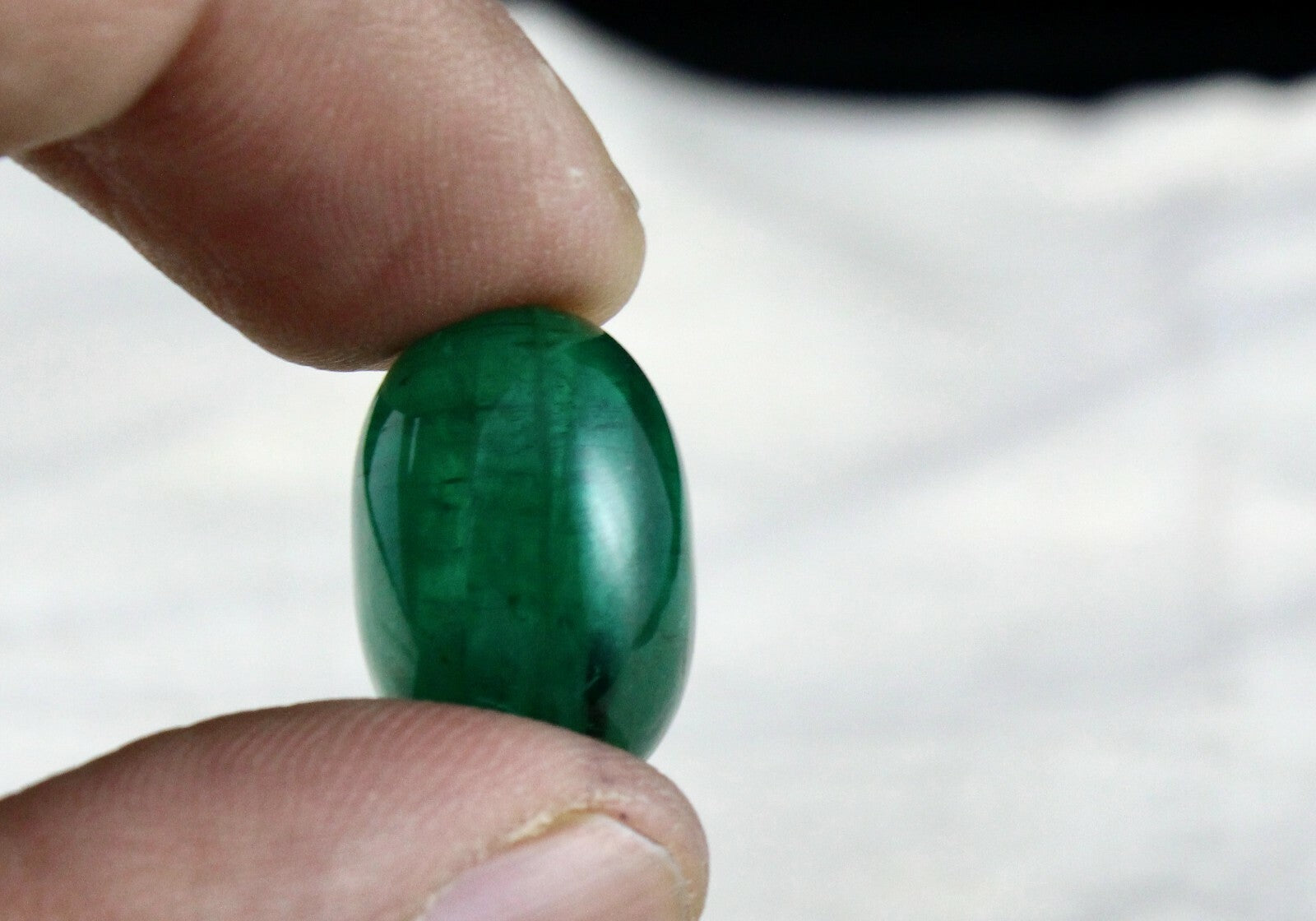 Certified Natural Zambian Emerald 82.92 Ct Oval Cabochon Gemstone Set