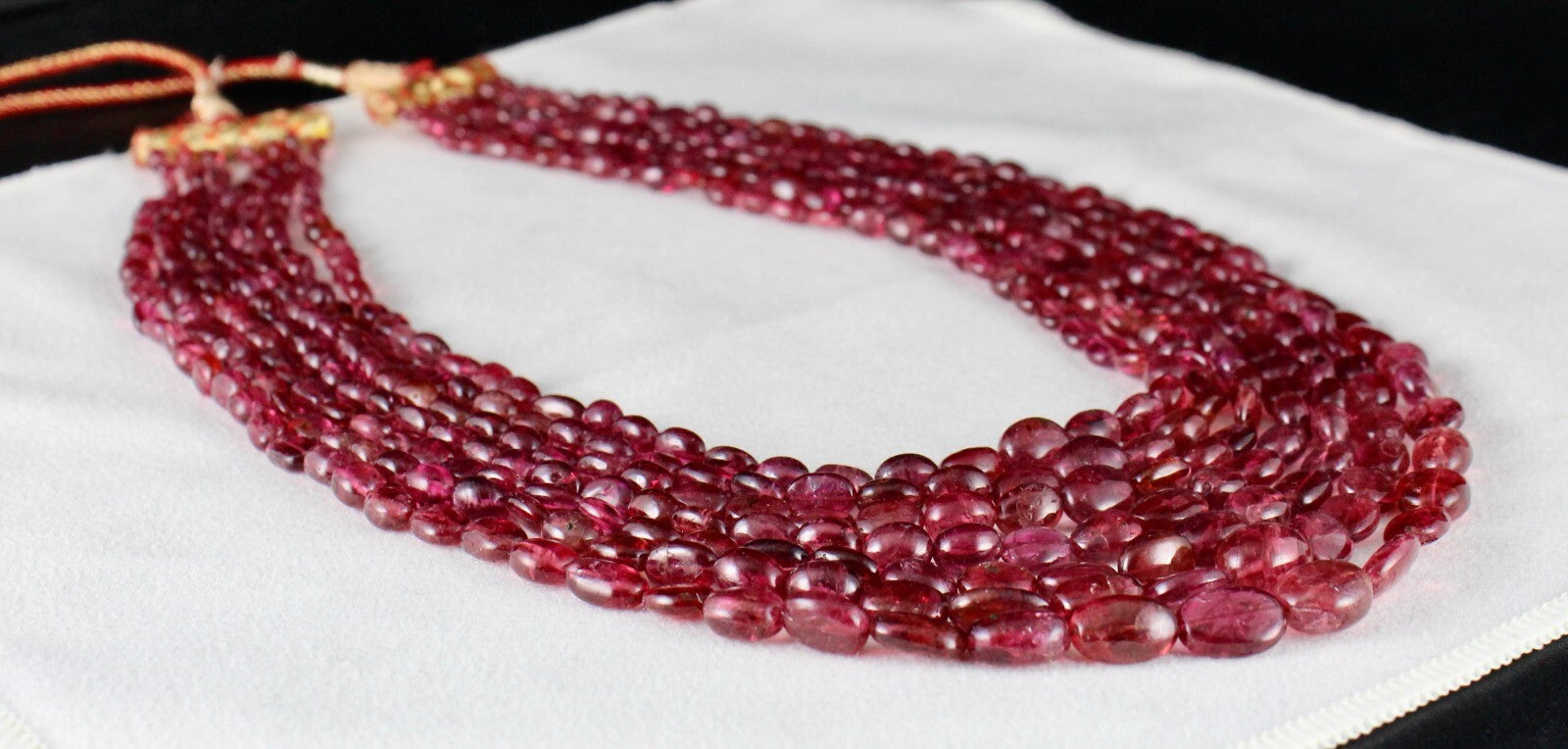 Certified Natural Red Spinel Necklace 705 Ct Statement Gemstone Jewelry Women
