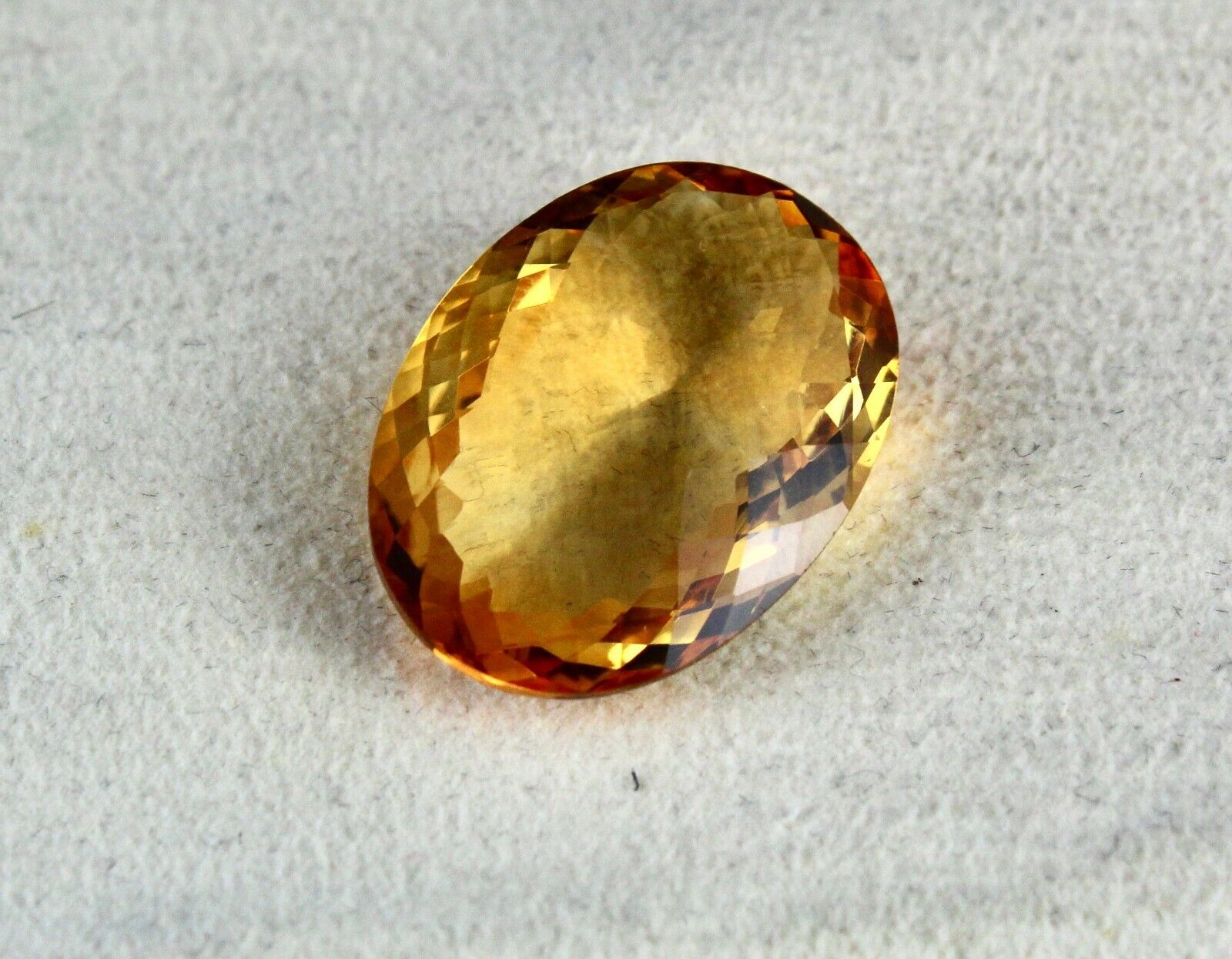 NATURAL YELLOW CITRINE OVAL FACETED CUT 19.87 CARATS GEMSTONE PENDANT DESIGNING