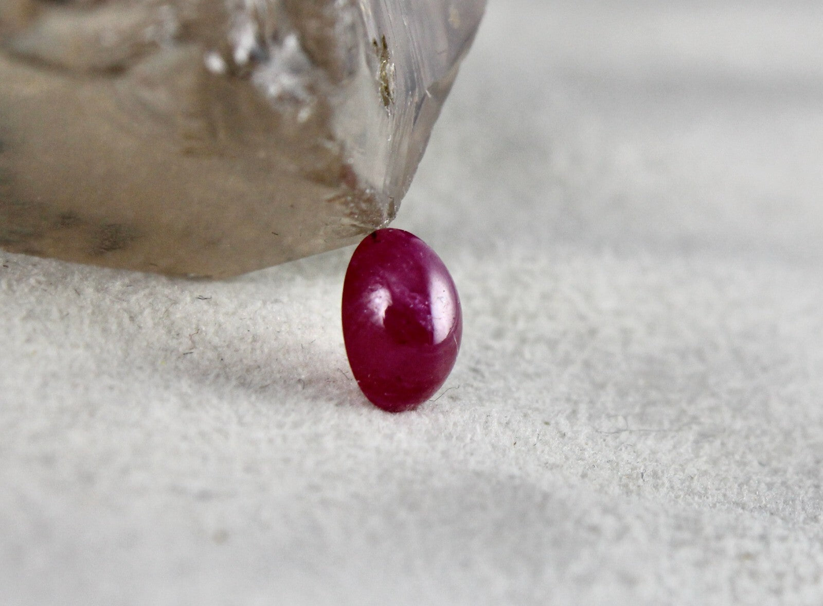 Certified Natural Unheated Ruby 8x6 Mm Oval Cabochon 55.55ct Bracelet