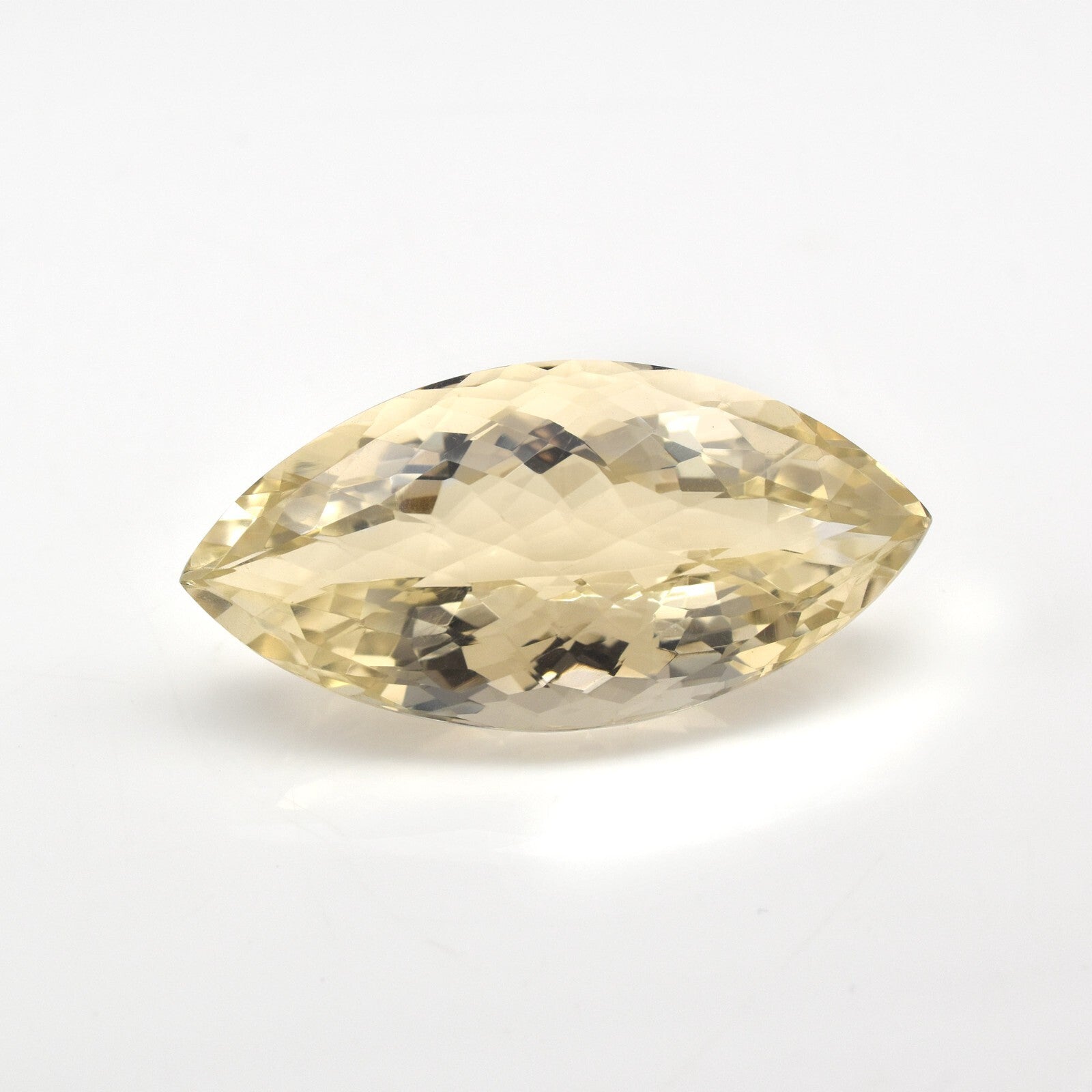 Natural Yellow Citrine 64.75 Ct Marquise Cut 41x20mm Gemstone Pendant Design