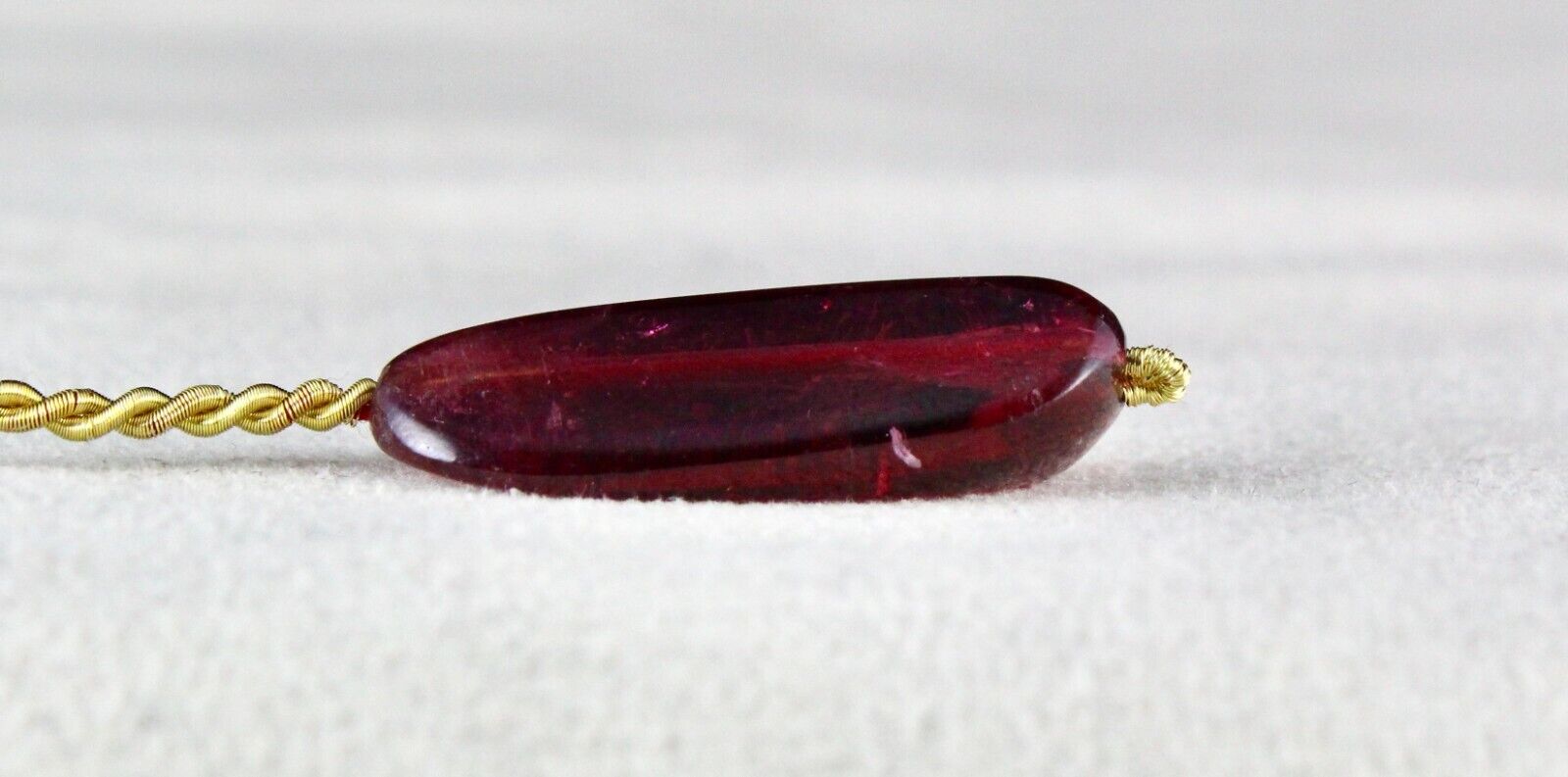 Natural Pink Tourmaline Rubellite Bead Hanging 22.85 Cts Gemstone Pendant Design