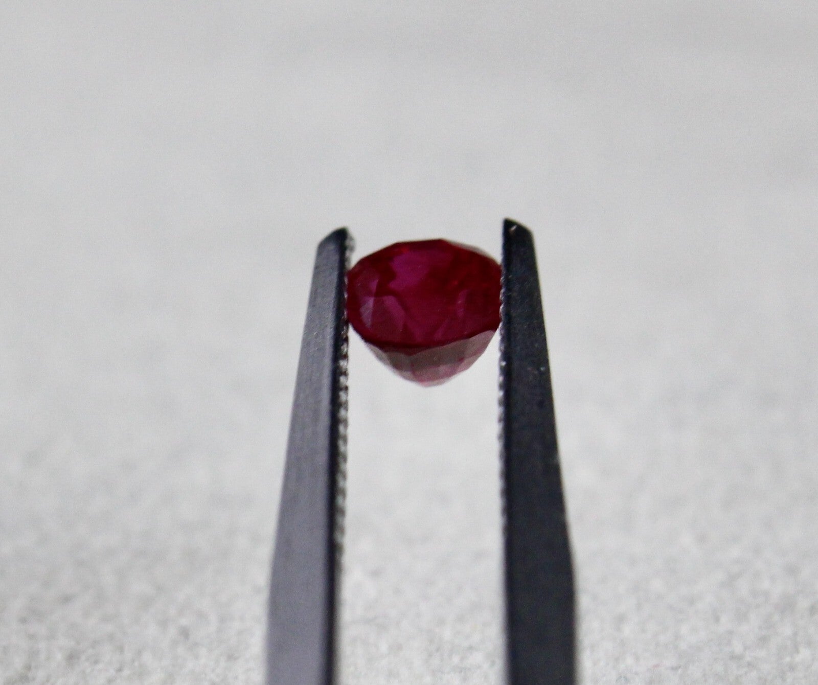 Certified Natural Ruby Oval Cut 2.12 Ct Burmese Red Gemstone Pair Earring Design