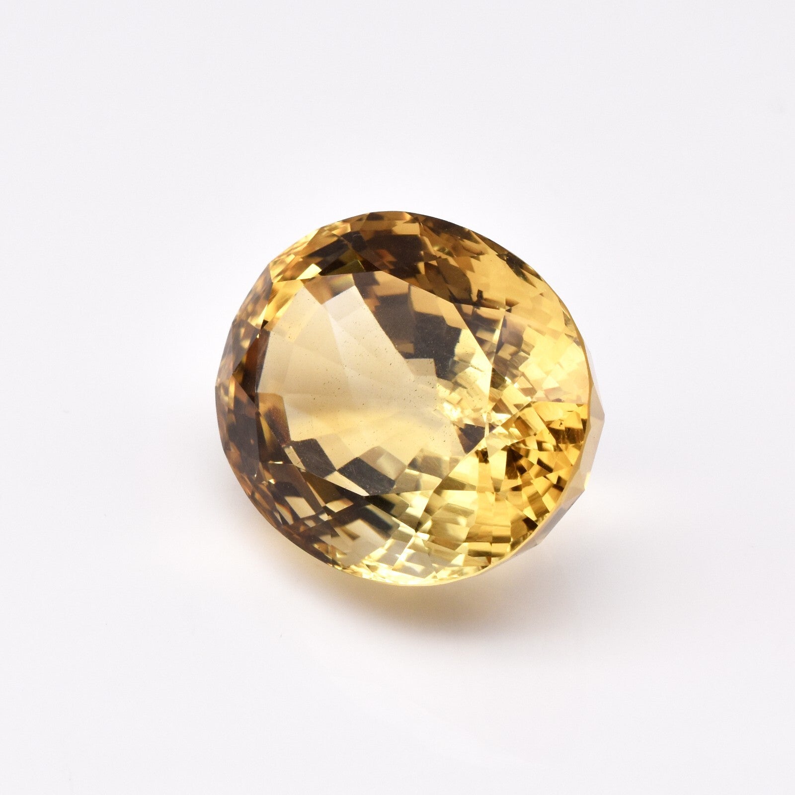 Certified Fine Natural Yellow Citrine 113.33ct Oval Gemstone Pendant Design